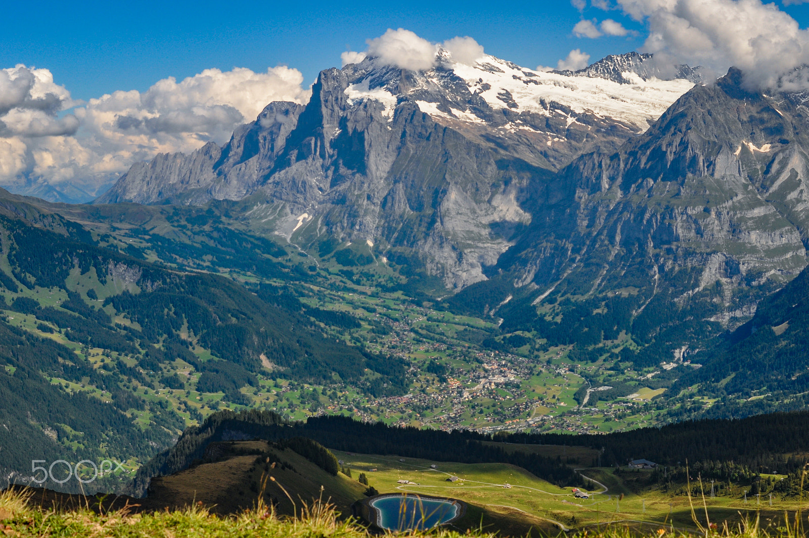 AF Zoom-Nikkor 35-70mm f/3.3-4.5 N sample photo. Mountain range photography