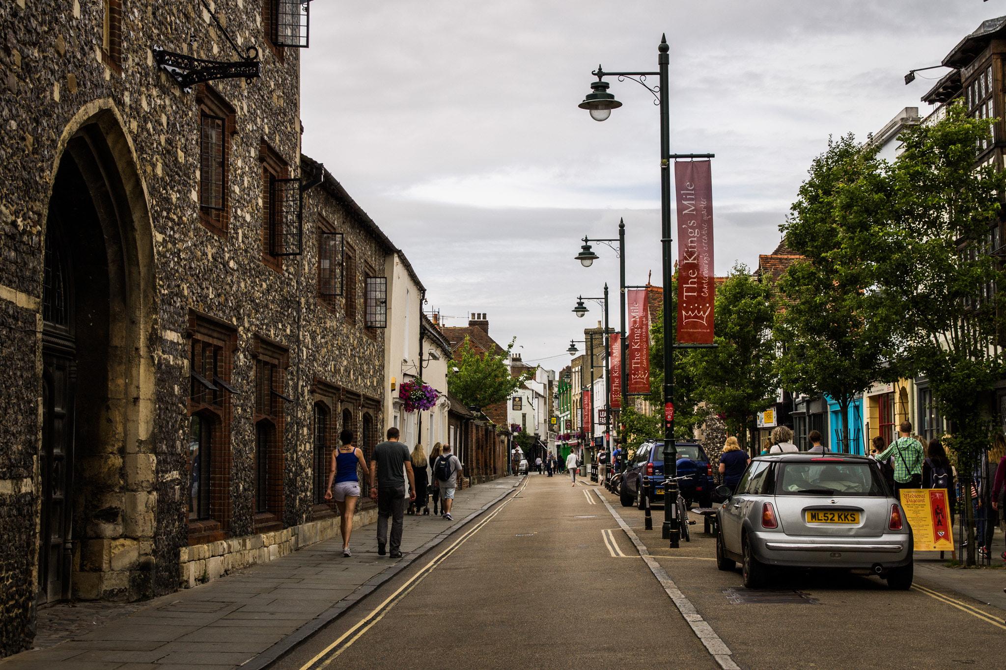 Canon EF-S 17-55mm F2.8 IS USM sample photo. Canterbury streets photography