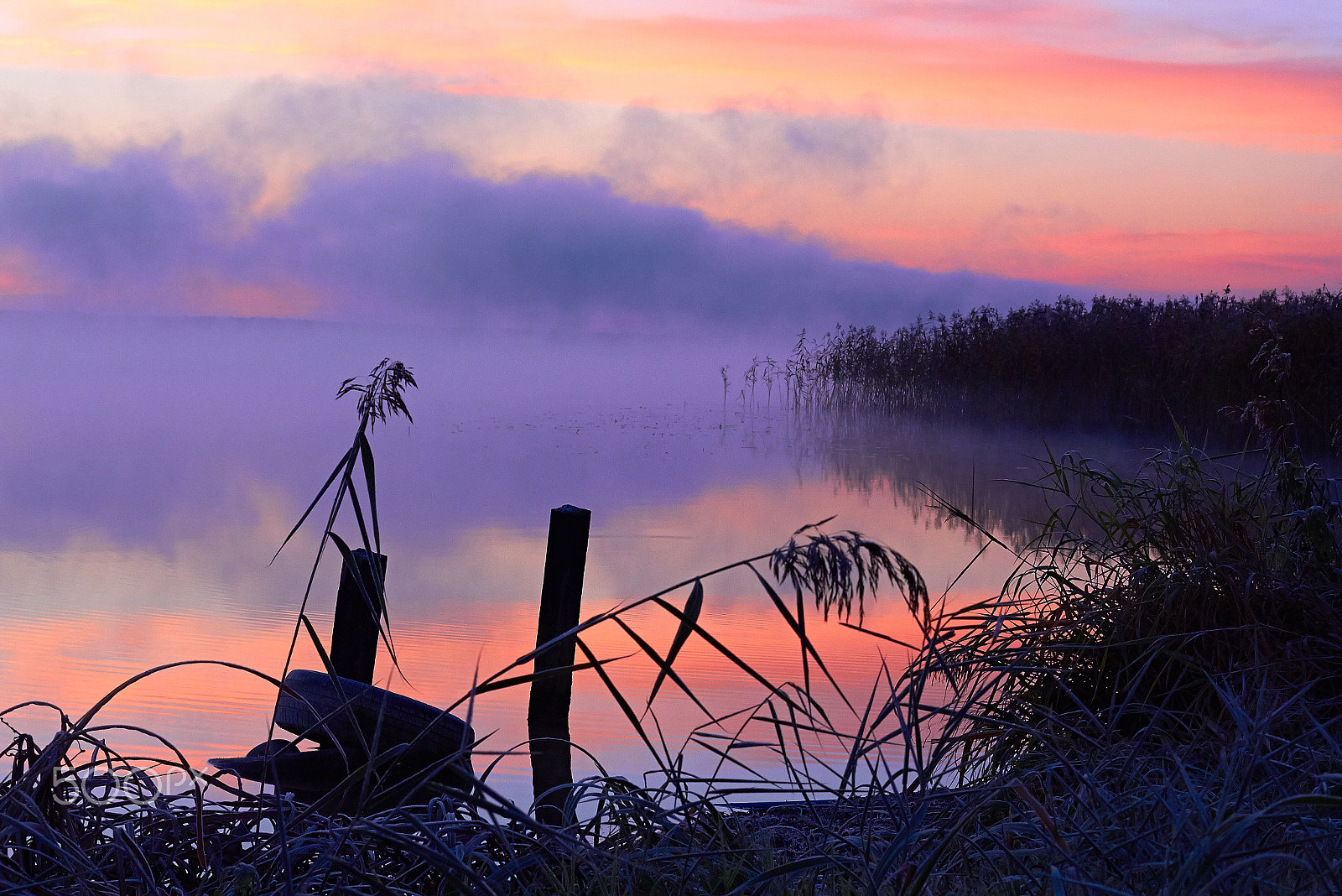 Canon EOS 700D (EOS Rebel T5i / EOS Kiss X7i) + Canon EF 50mm F1.4 USM sample photo. Dawn on the lake photography