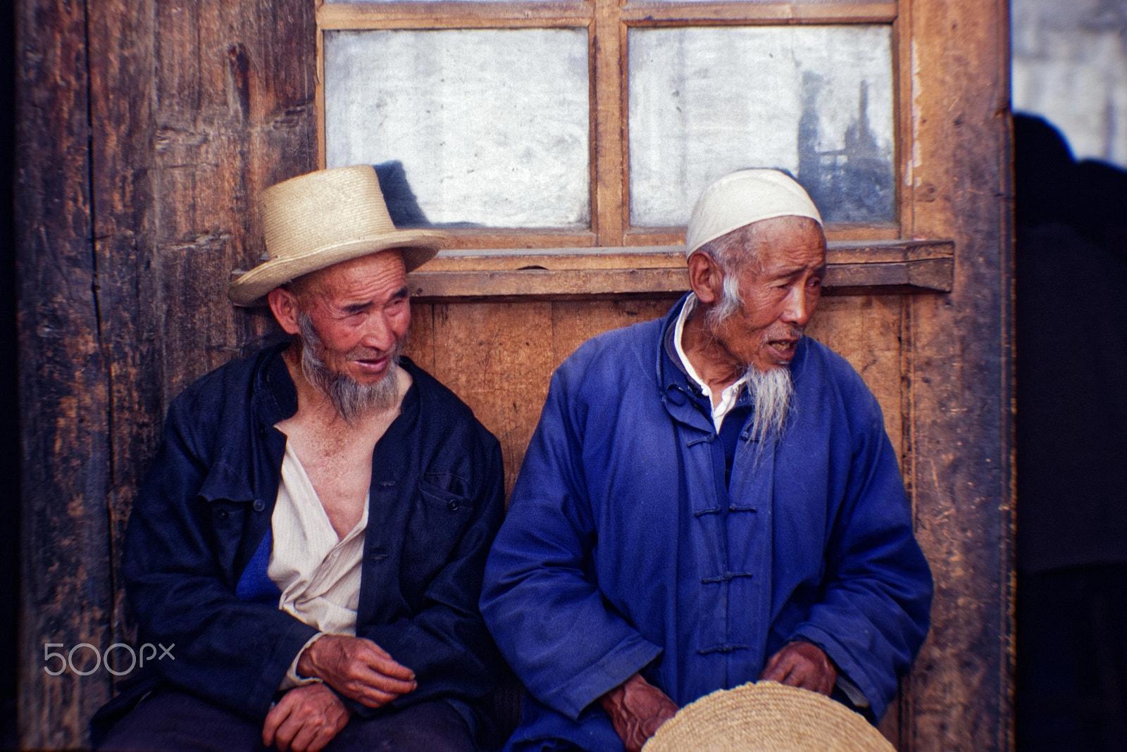 Manual Lens No CPU sample photo. Songpan's elderly photography