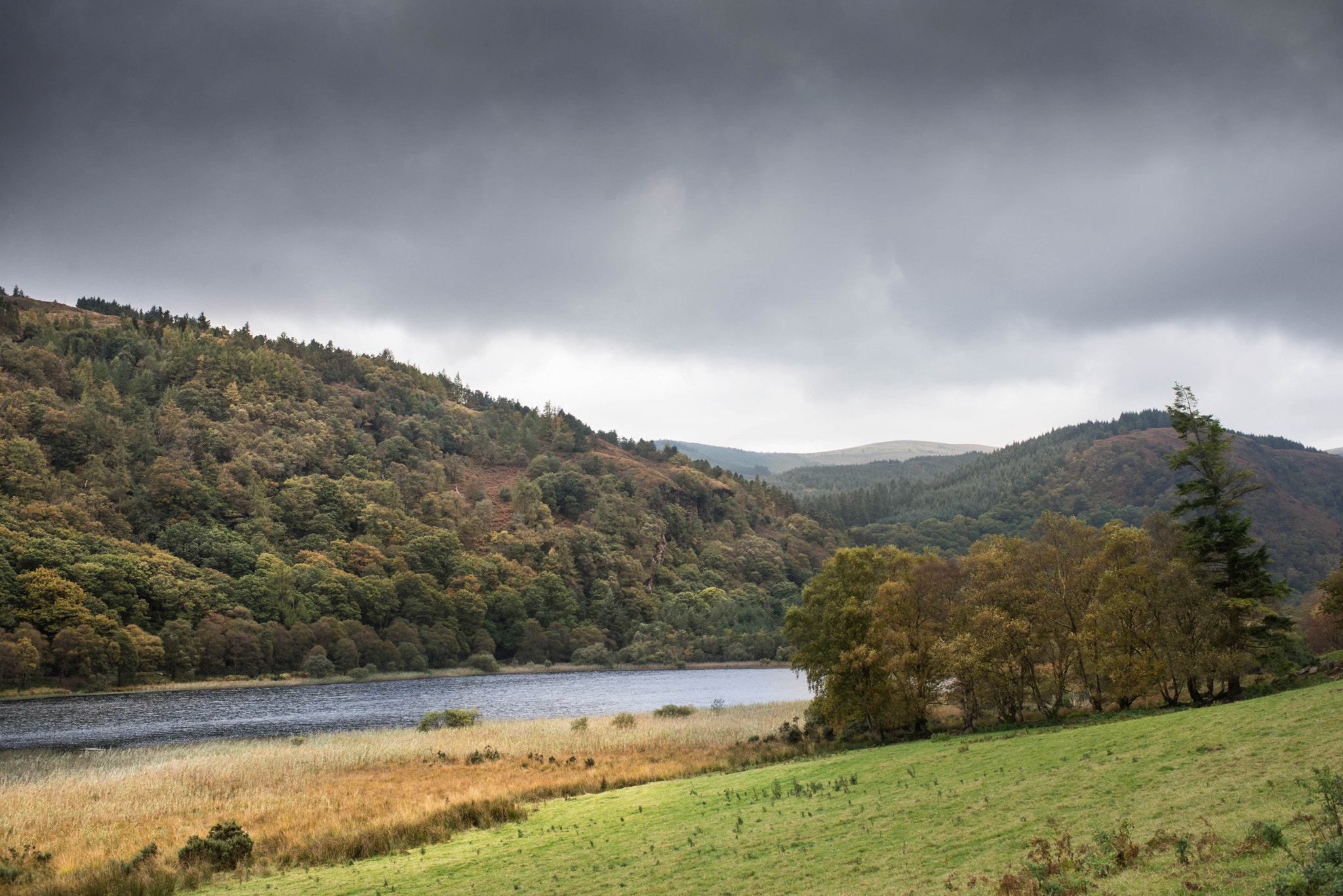Nikon D610 + Nikon AF Nikkor 35mm F2D sample photo. Wicklow mountains photography