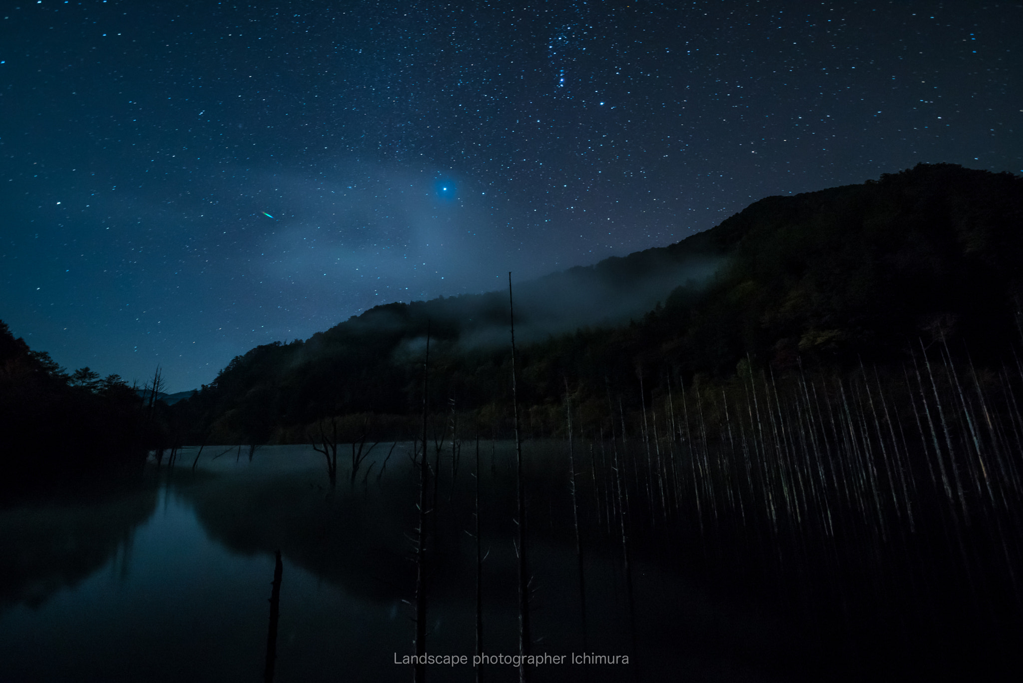 Sigma 12-24mm F4.5-5.6 II DG HSM sample photo. Starry sky of lake shizenko photography