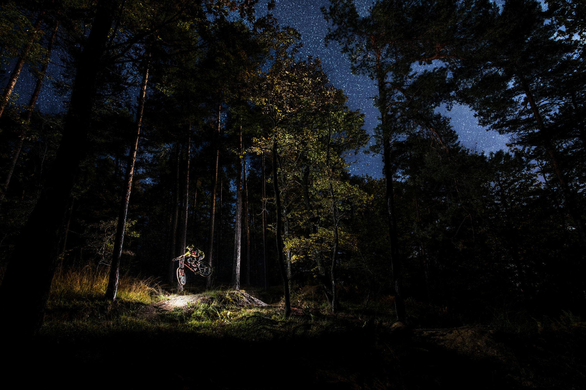 Nikon D800 + Sigma 17-35mm F2.8-4 EX DG  Aspherical HSM sample photo. Night ride photography