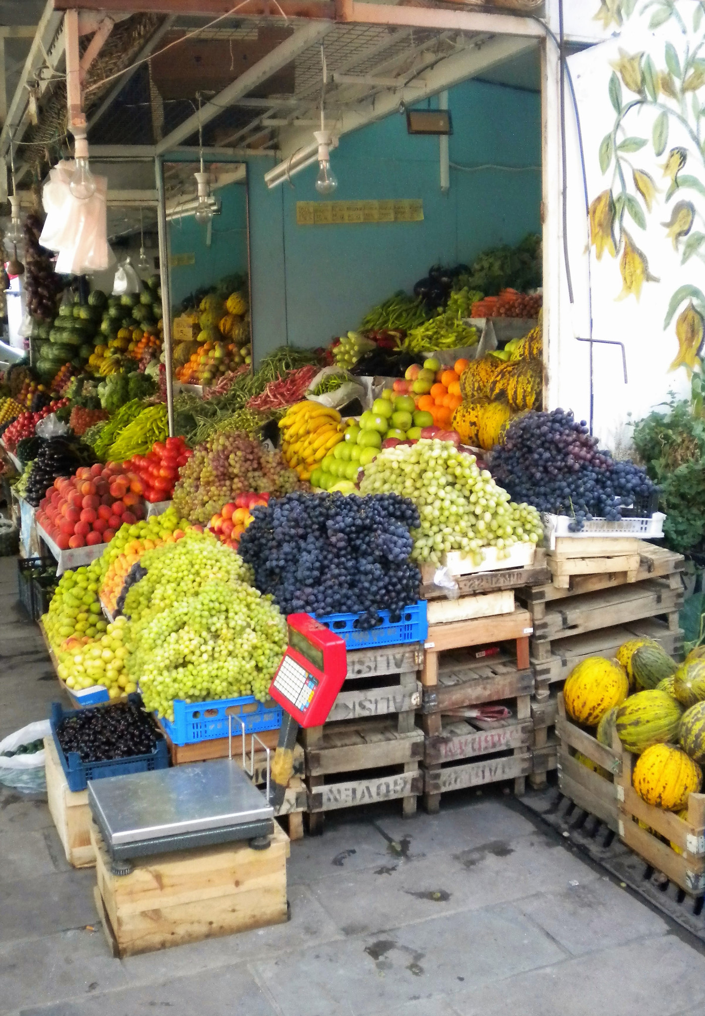 Nikon Coolpix S220 sample photo. Fruit market - bodrum photography