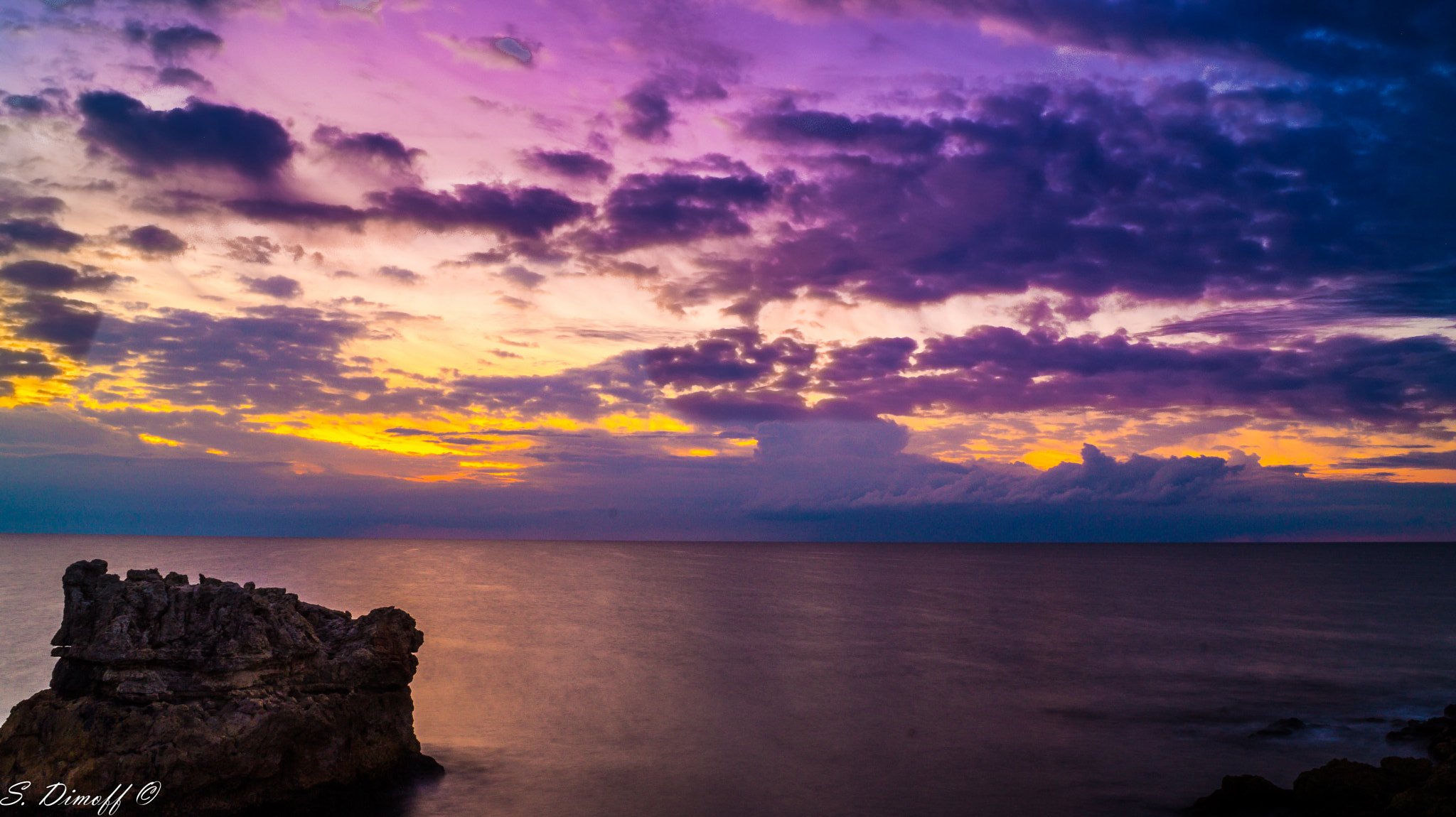 Sony SLT-A58 sample photo. Sunrise in purple...  photography