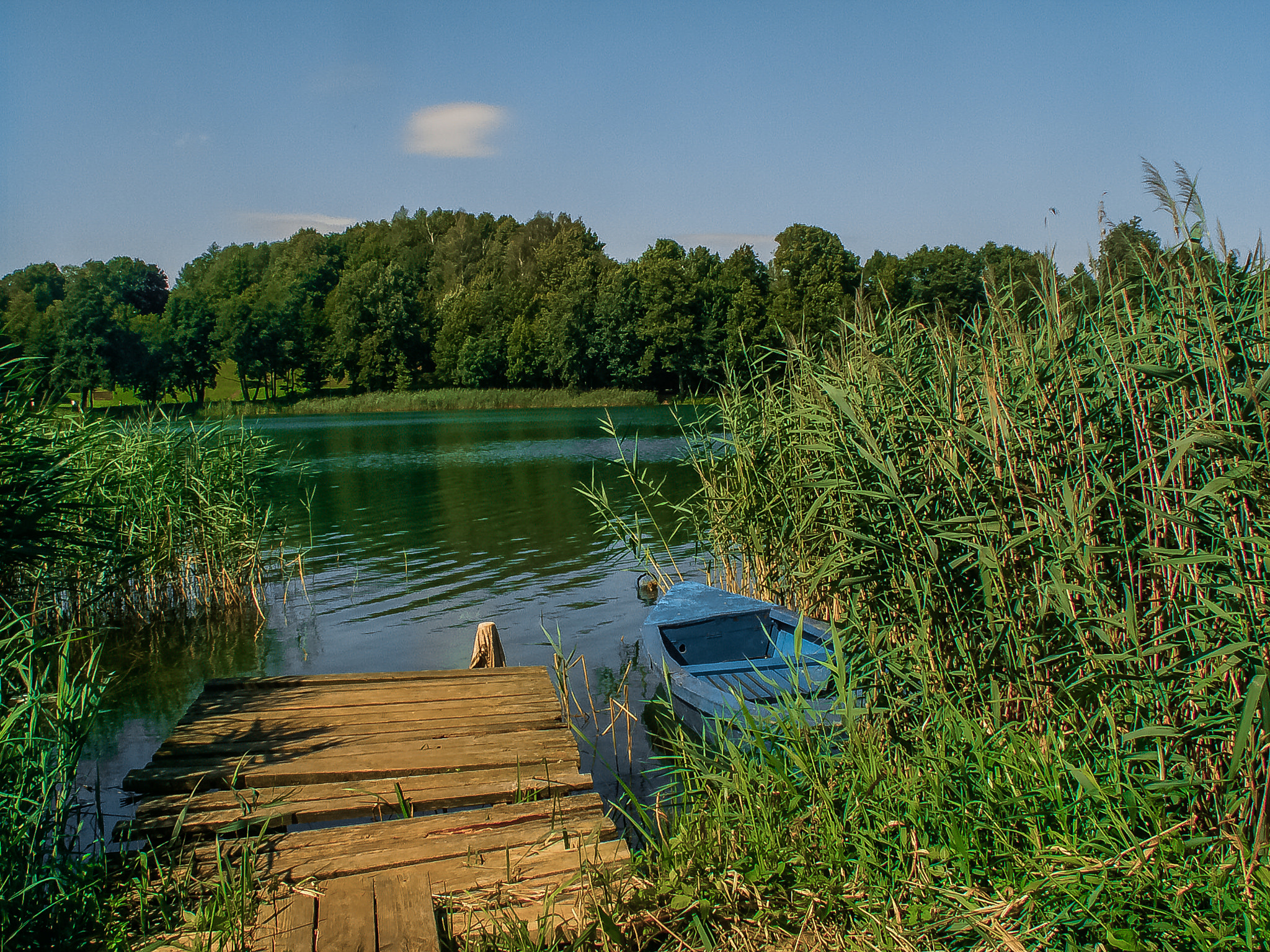 KONICA MINOLTA DiMAGE Z5 sample photo. Mazury photography