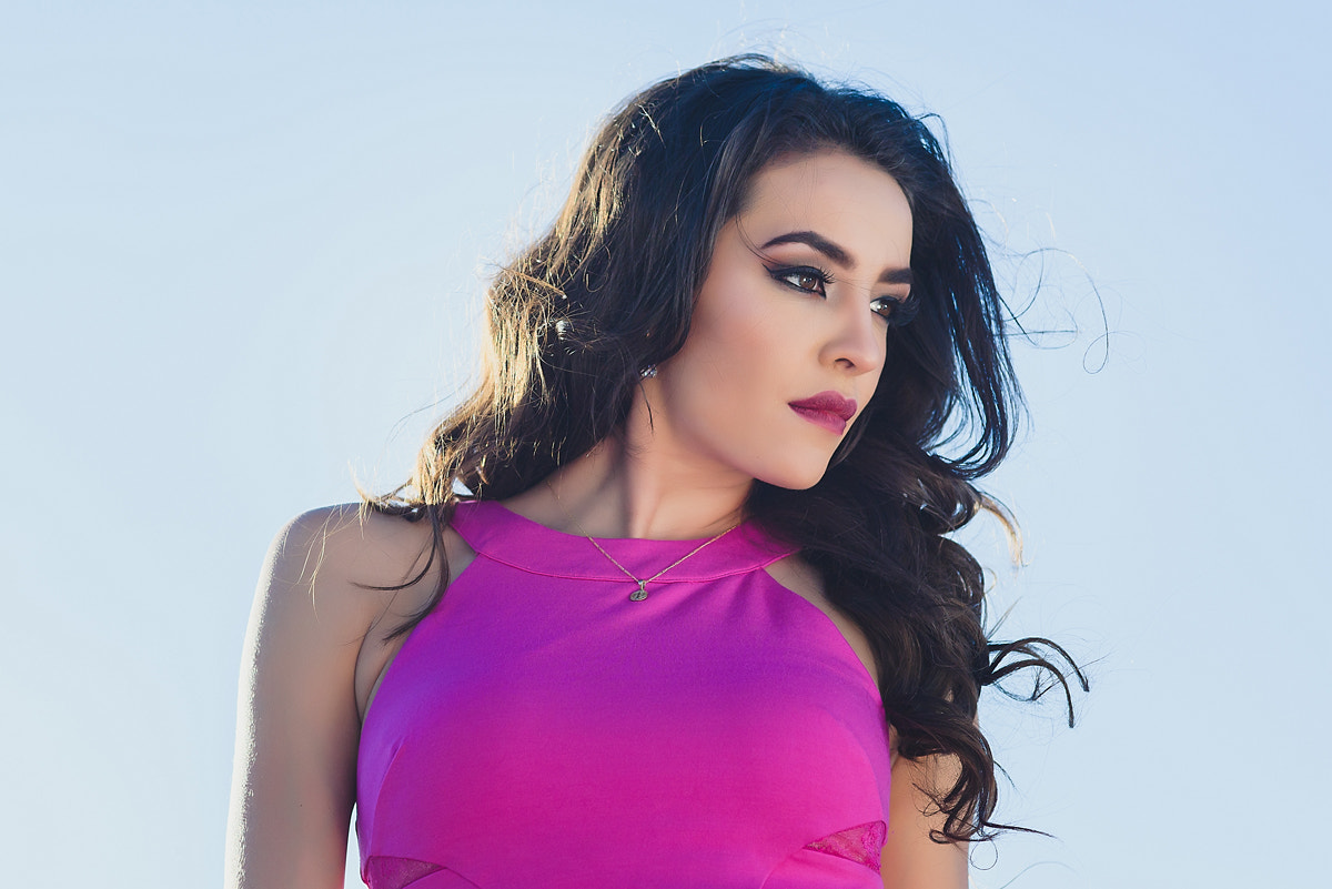 Nikon AF Nikkor 85mm F1.8D sample photo. Fernanda photography