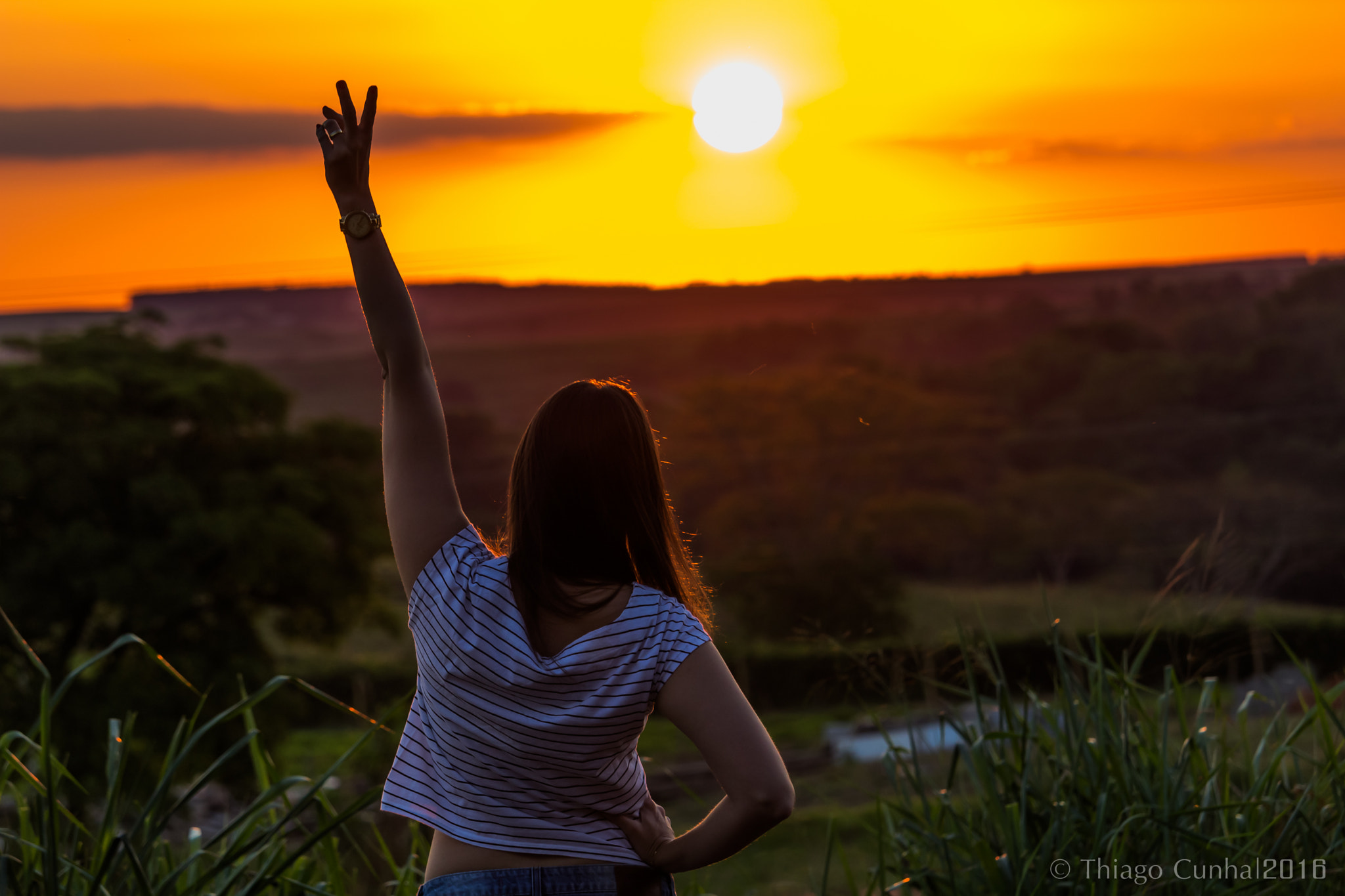 Canon EF-S 55-250mm F4-5.6 IS STM sample photo. Sunset glory photography