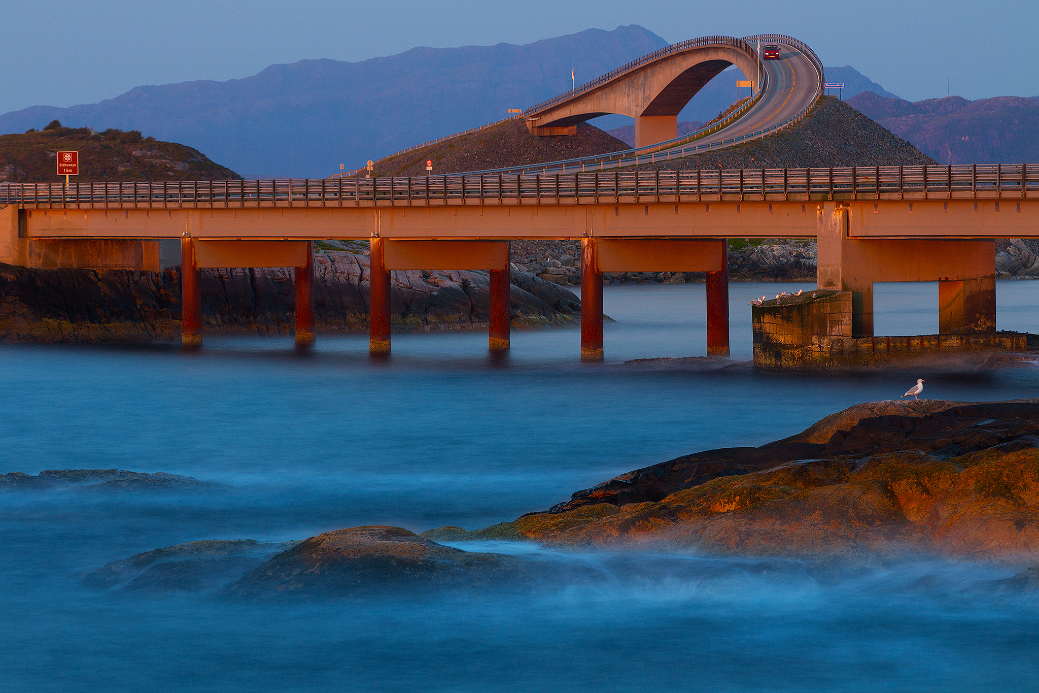 Canon EOS M sample photo. Storseisundet bridge, norway photography