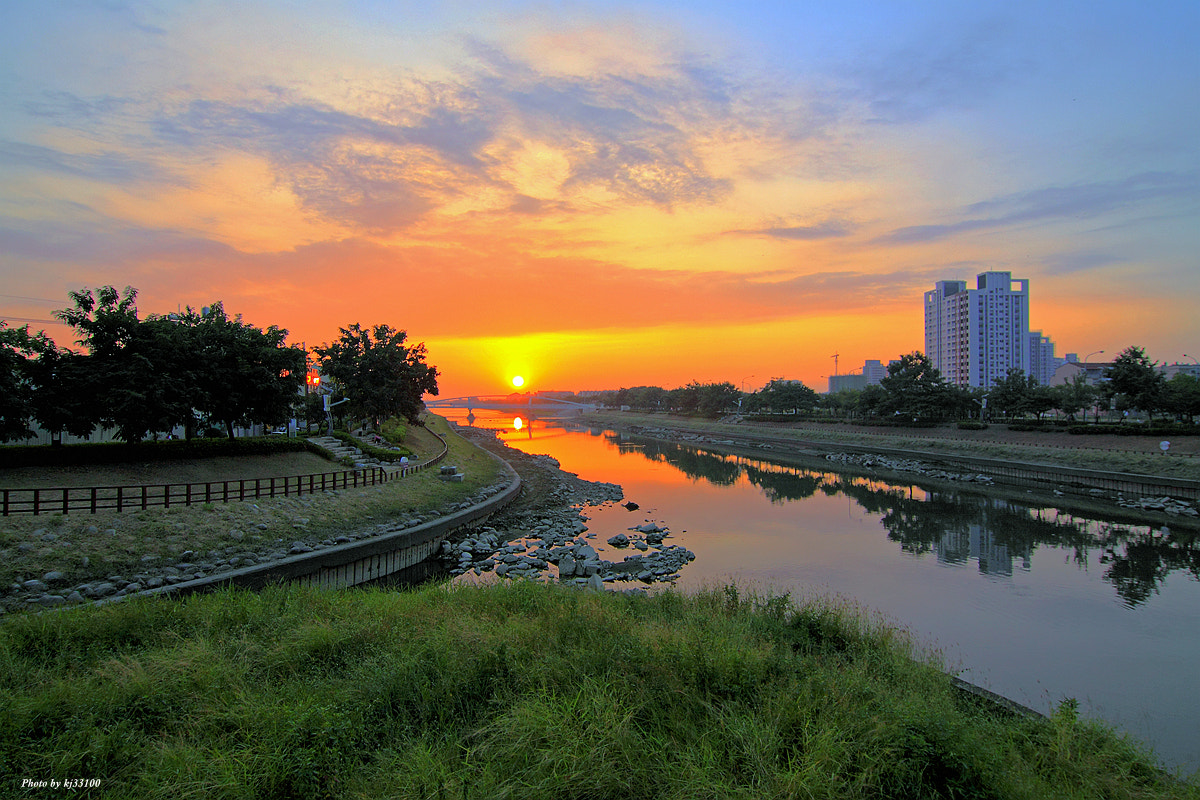 Canon EOS 50D + Tokina AT-X Pro 12-24mm F4 (IF) DX sample photo. 後勁溪夕彩 photography