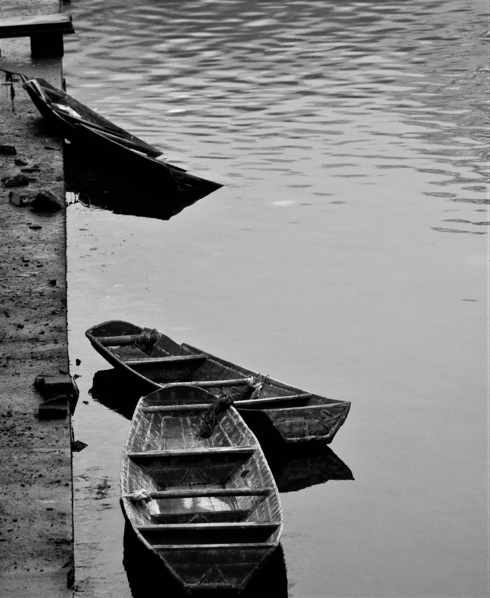 Pentax K-7 sample photo. Small wooden boat photography