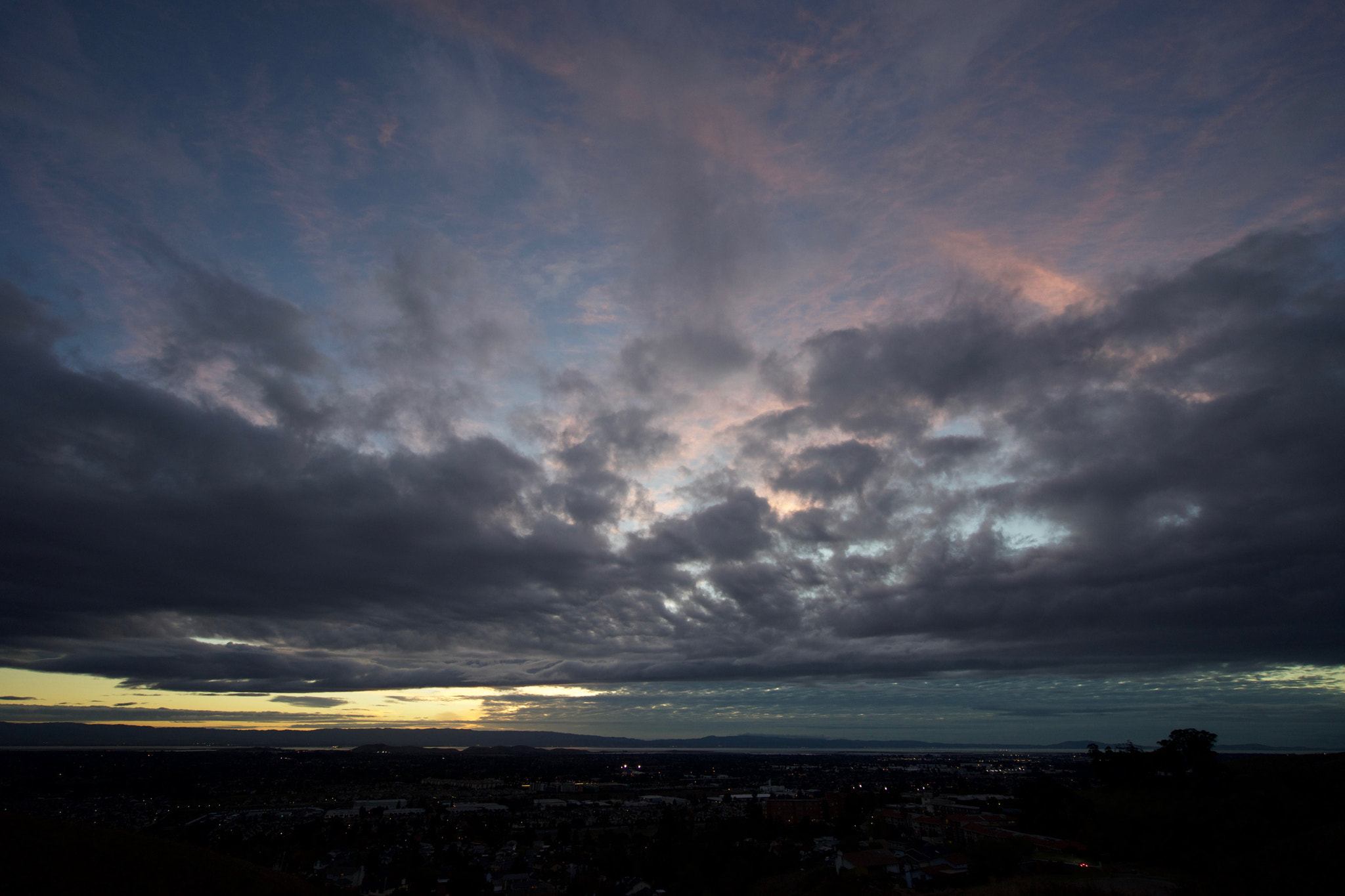 Sony a7 + Sony Vario-Tessar T* FE 16-35mm F4 ZA OSS sample photo. East bay cloudy evening photography