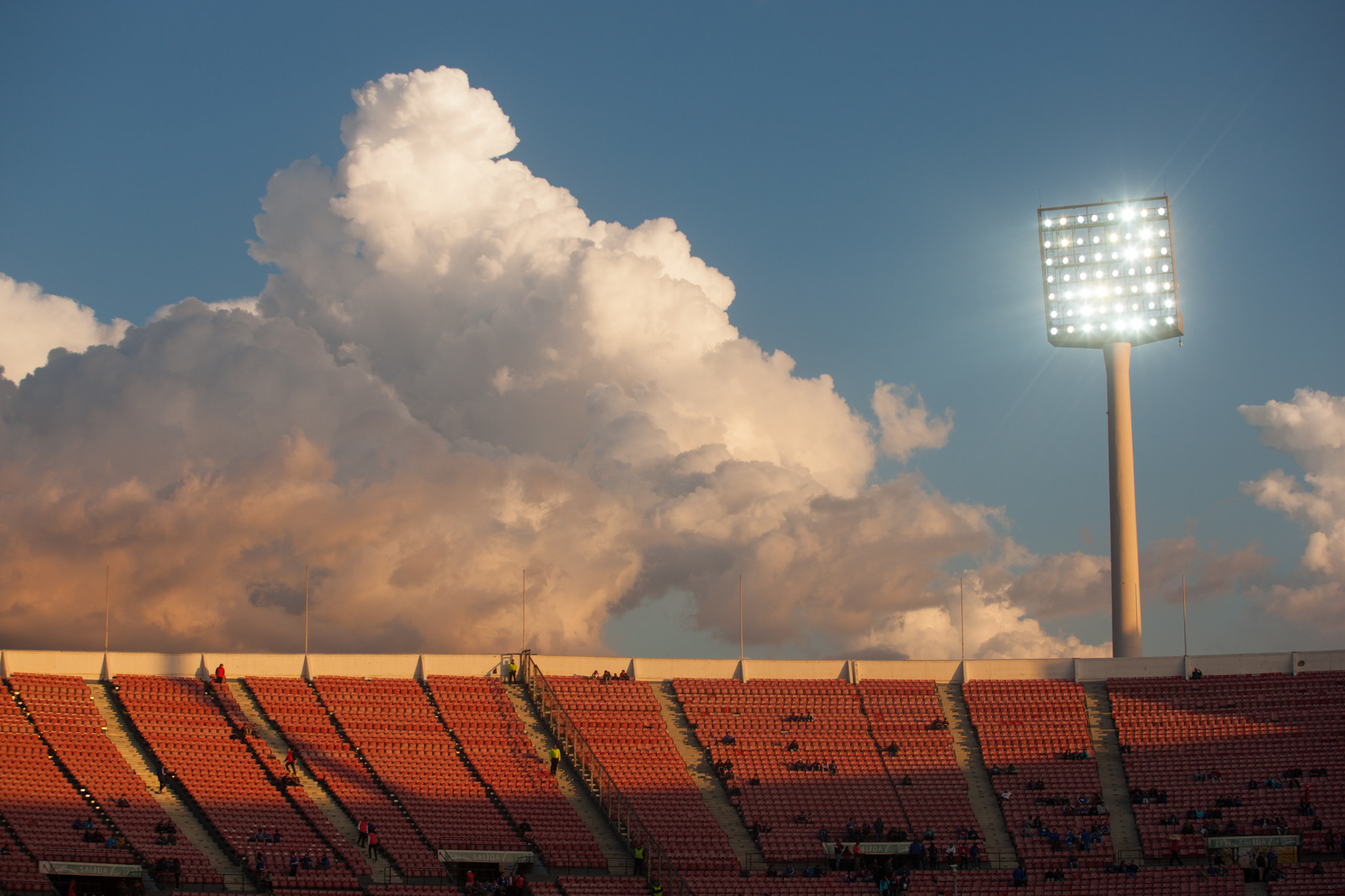 Canon EOS-1Ds Mark III sample photo. Estadio nacional photography
