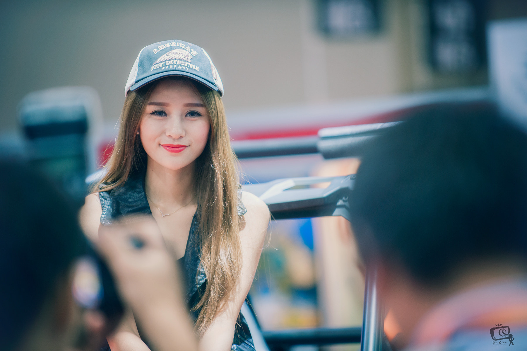 Nikon D4 sample photo. Moto girl photography
