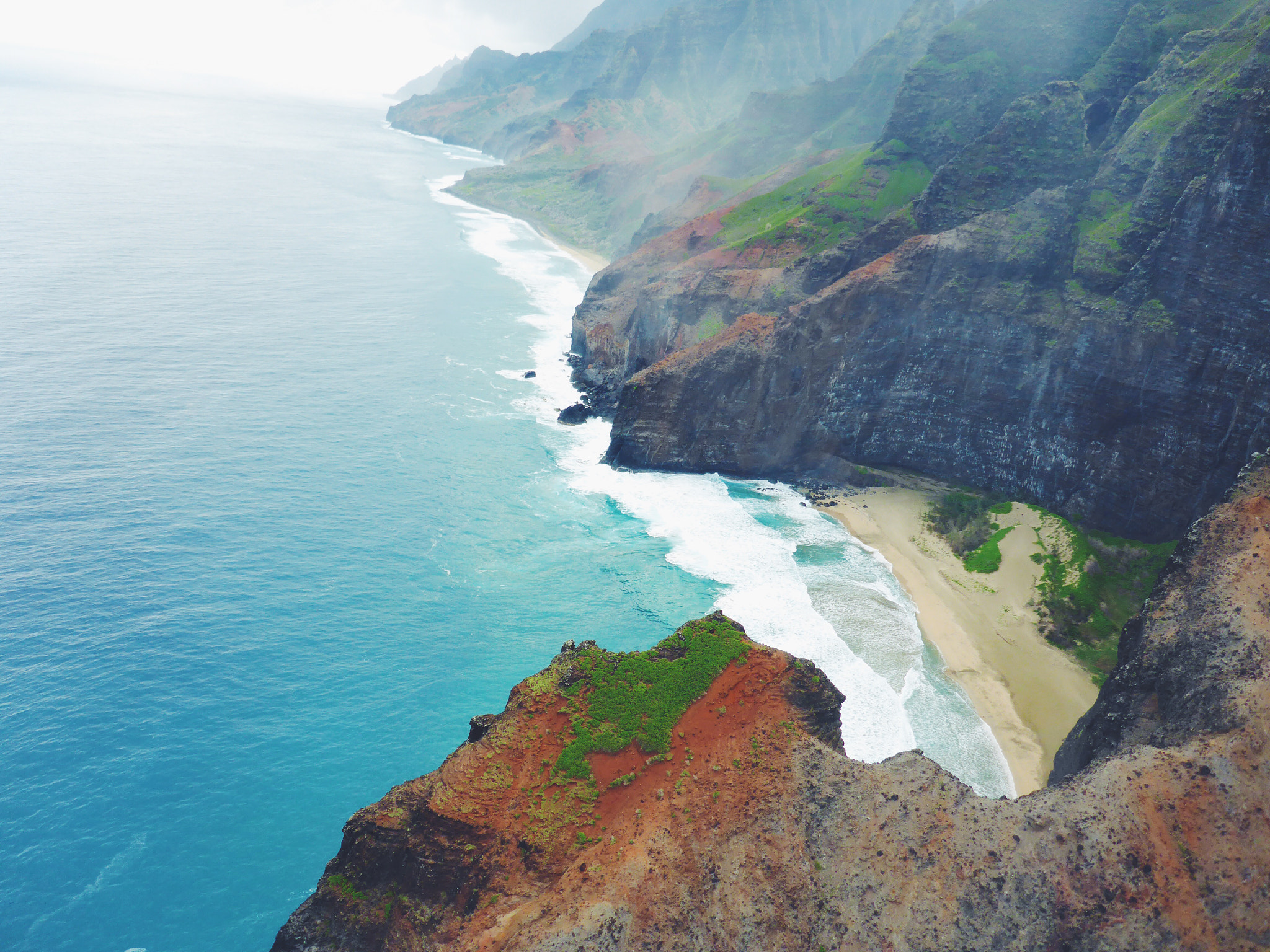 Panasonic DMC-TS6 sample photo. Kanapali coast, kauai photography