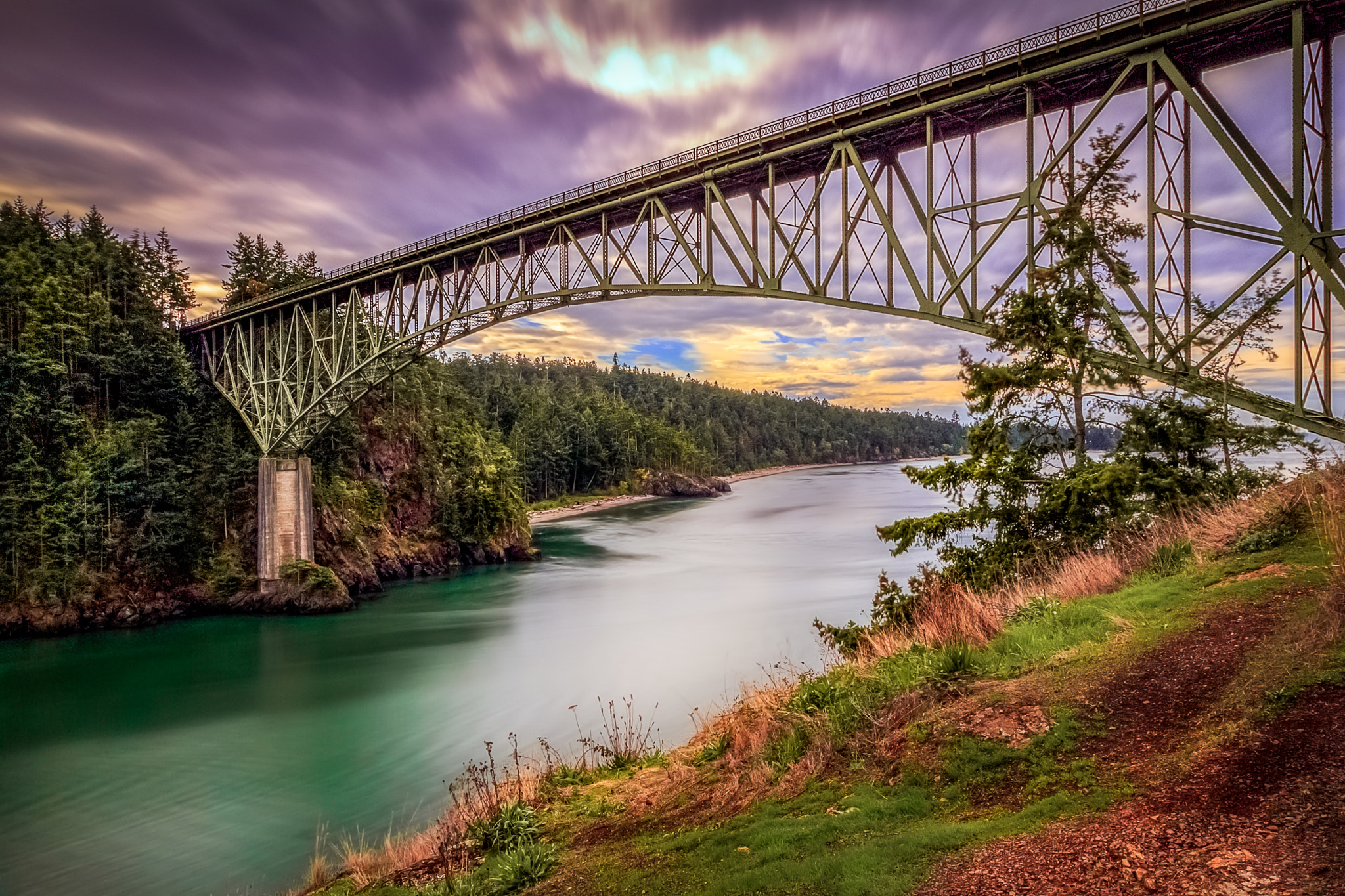 Canon EOS 100D (EOS Rebel SL1 / EOS Kiss X7) sample photo. Deception pass bridge i photography