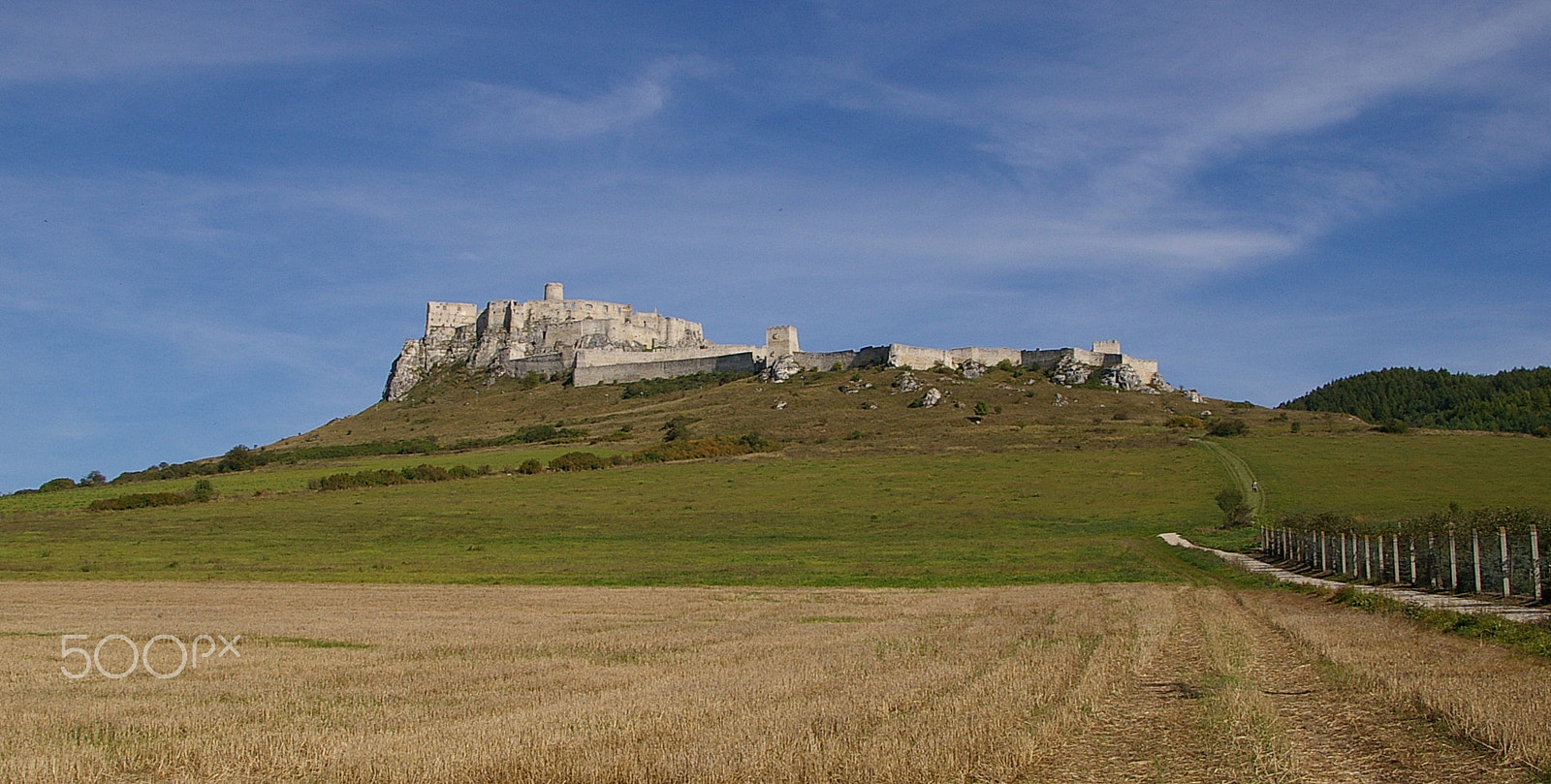 Pentax *ist DS sample photo. Medieval castle spis, slovakia. photography