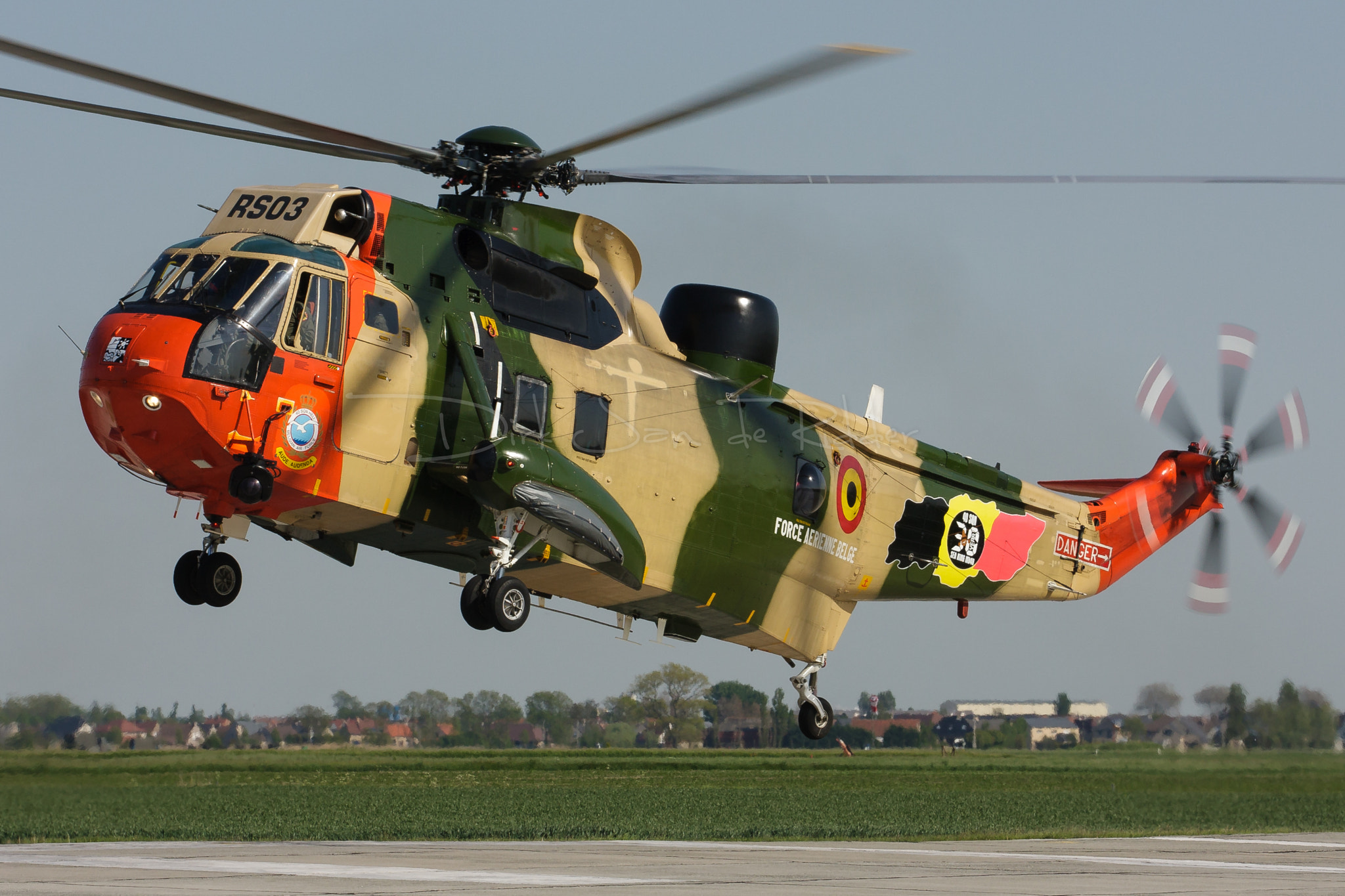 Canon EF 70-200mm F2.8L USM sample photo. Belgian air component sea king mk48 rs-03 photography