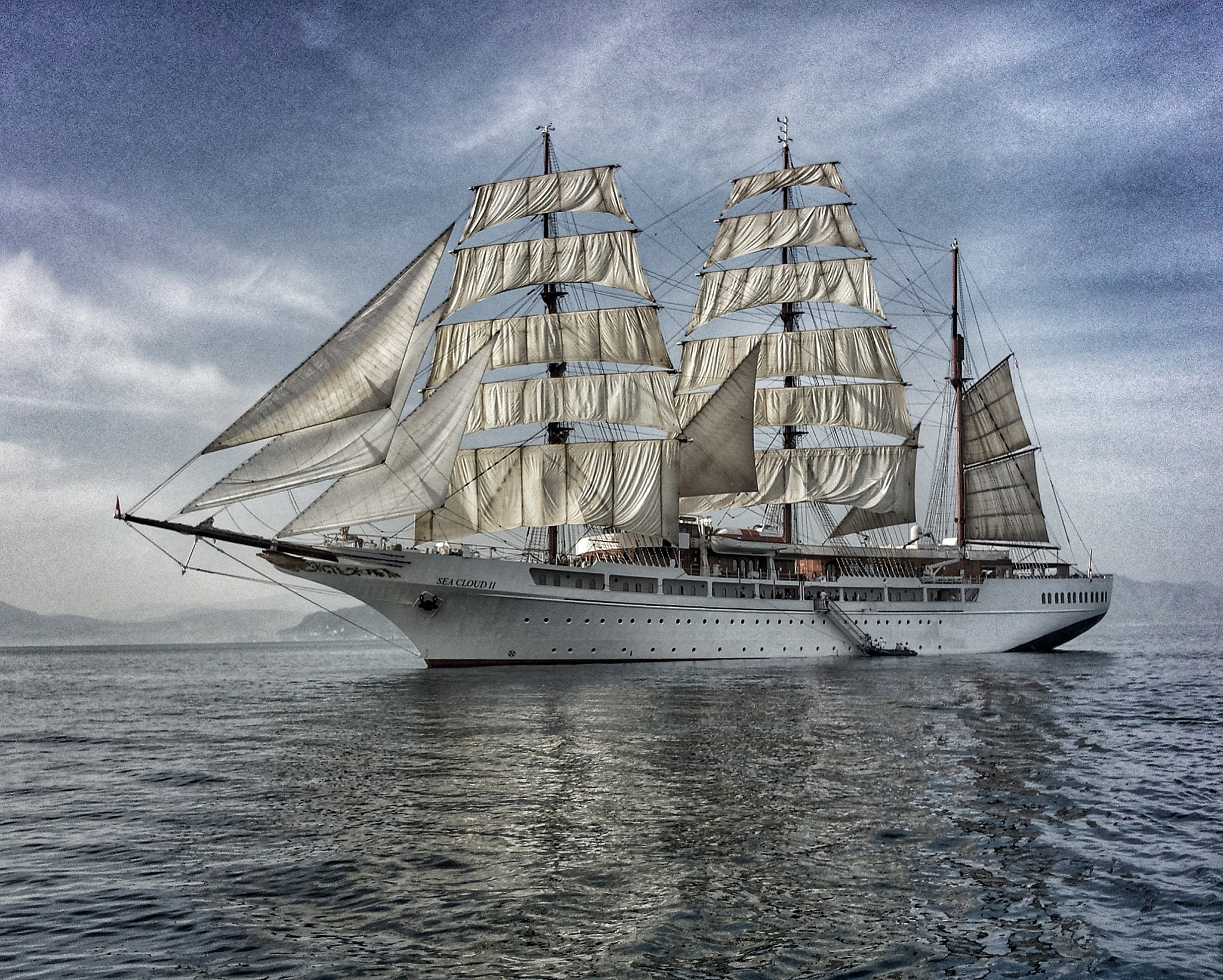 Samsung Galaxy S2 Plus sample photo. The sea cloud photography