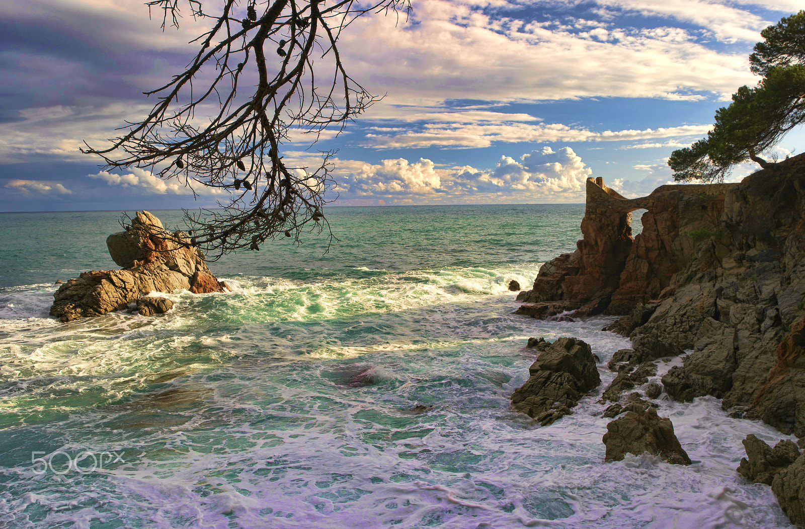 Samsung NX500 + Samsung NX 16-50mm F3.5-5.6 Power Zoom ED OIS sample photo. Lloret de mar coast photography