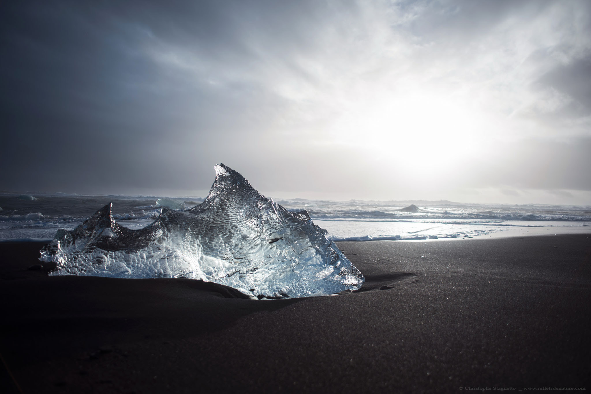 Nikon D750 + Nikon AF Nikkor 24mm F2.8D sample photo. Blue ice photography