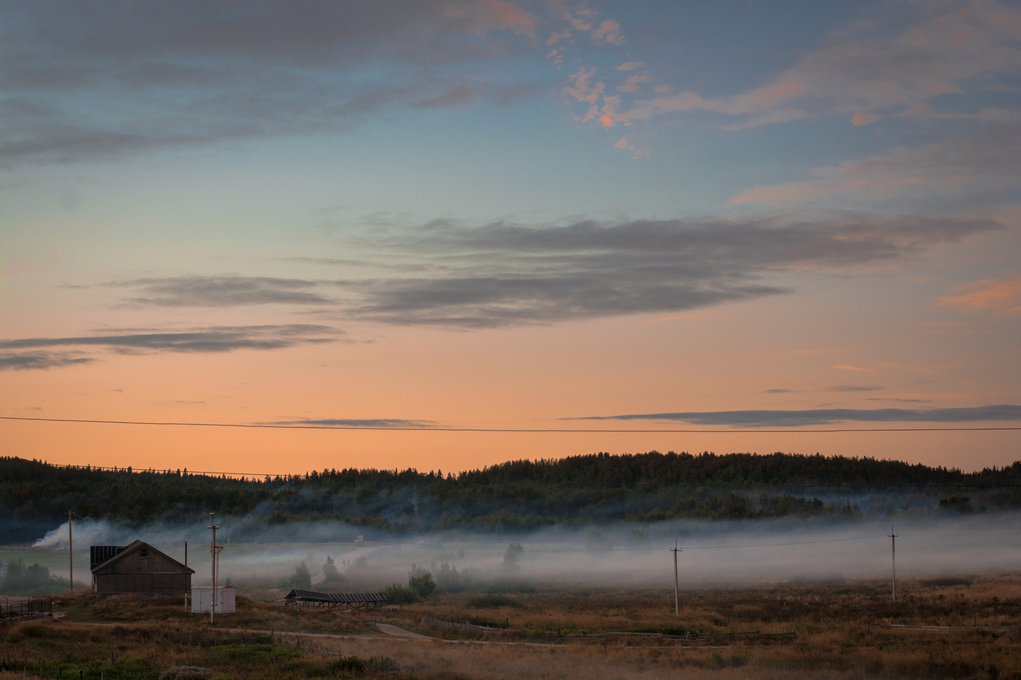 Nikon D7100 + Sigma 50mm F1.4 EX DG HSM sample photo. Sunset & smoke photography