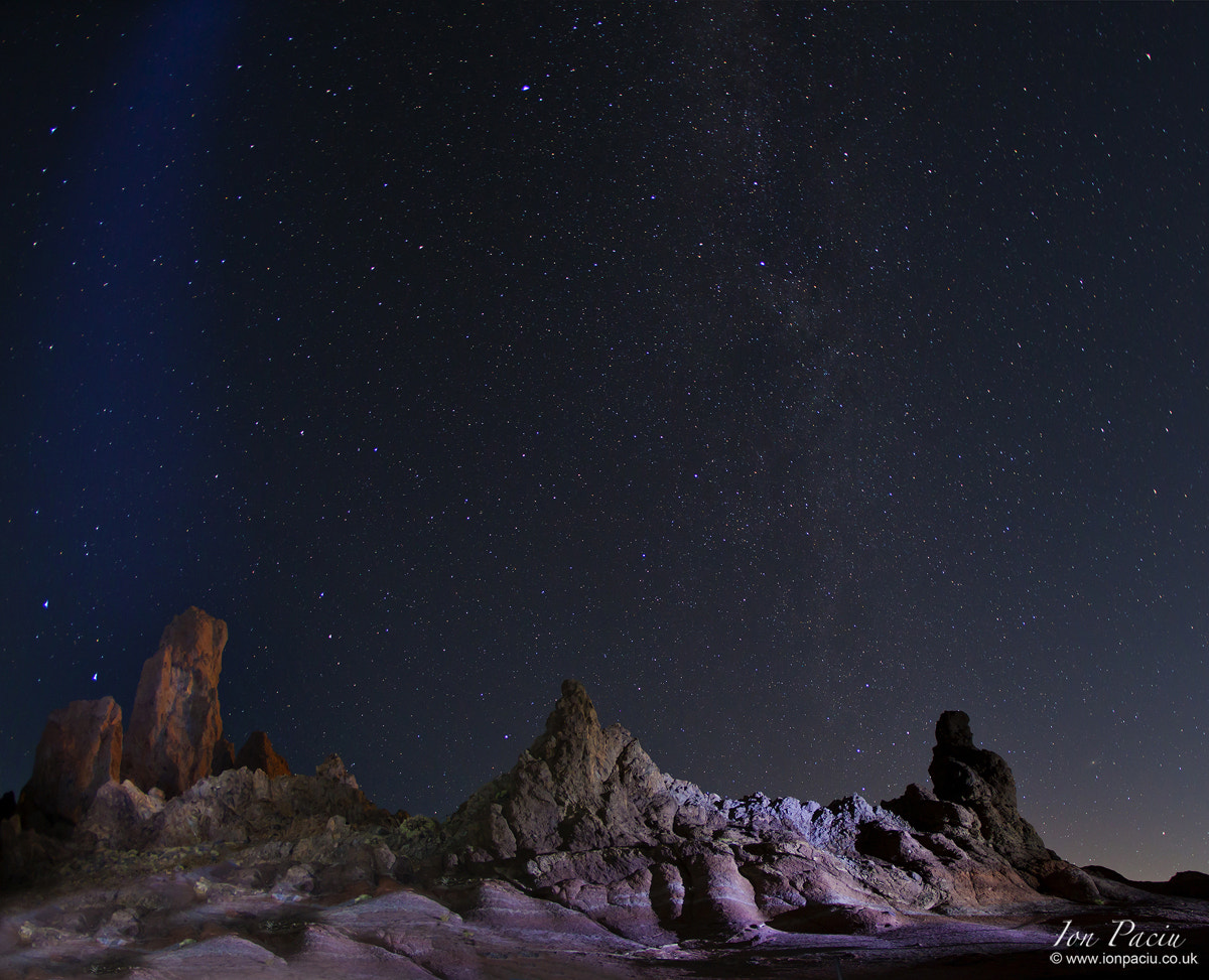 Canon EF 15mm F2.8 Fisheye sample photo. Starry night above the clouds photography