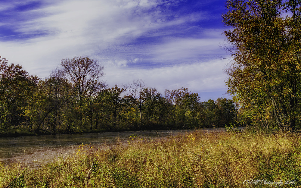 Sigma 18-250mm F3.5-6.3 DC OS HSM sample photo. Painted sky riverside photography