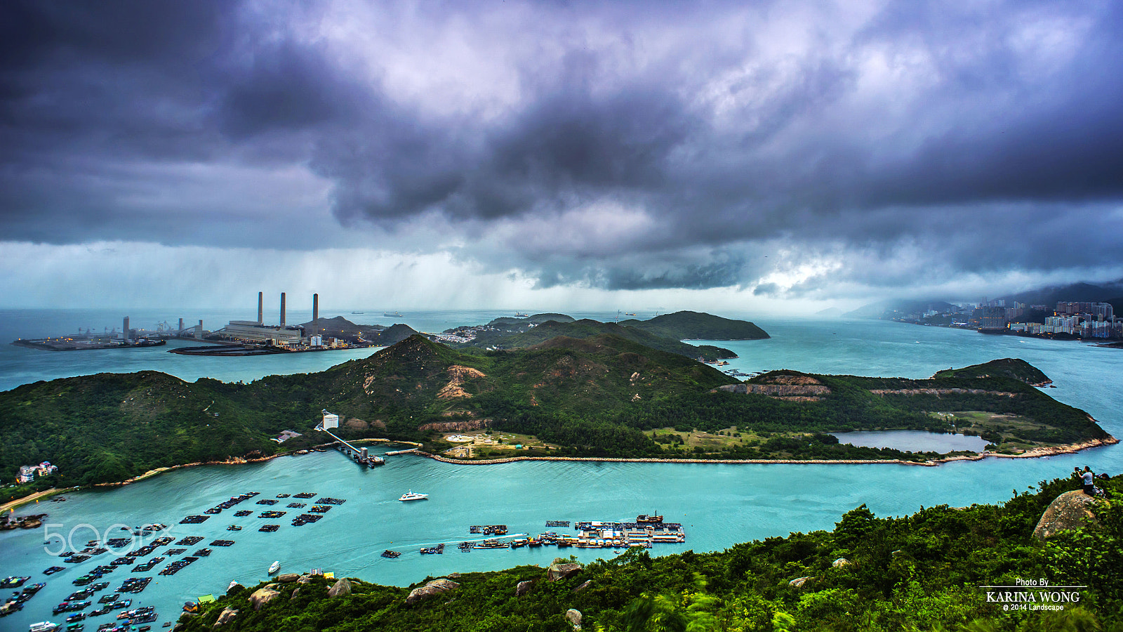 Nikon Df + Nikon AF Nikkor 20mm F2.8D sample photo. Before the rainstorm photography