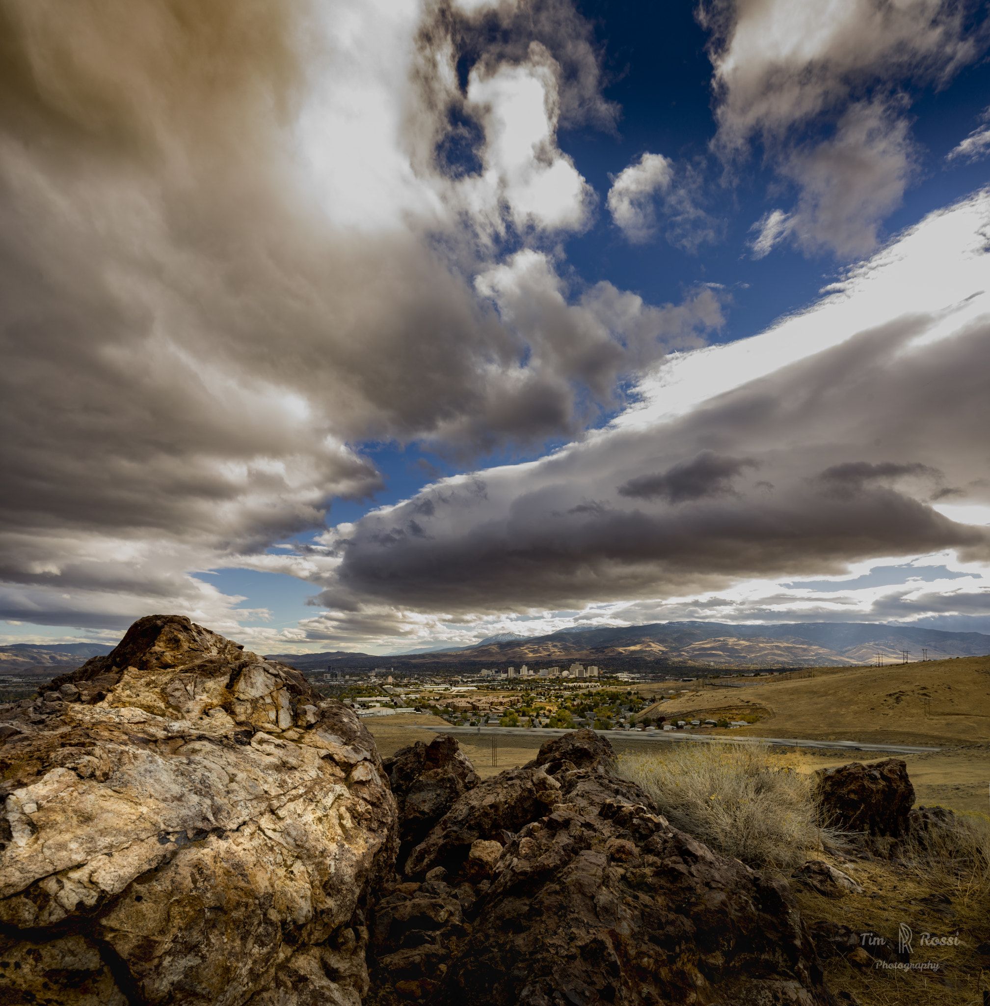 Sony a7R + E 21mm F2.8 sample photo. Reno clouds photography