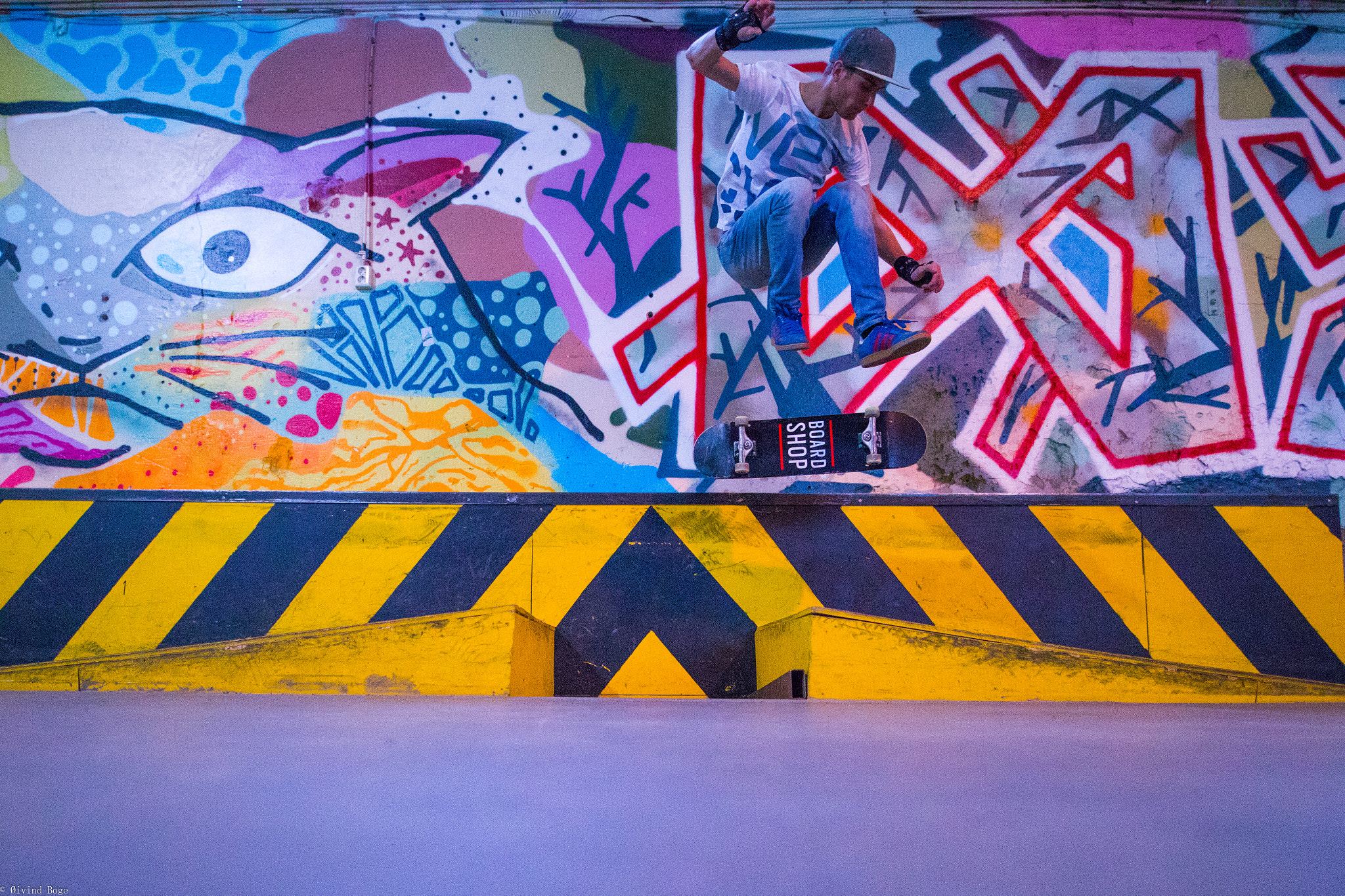 Sigma 20mm F1.4 DG HSM Art sample photo. Skating photography