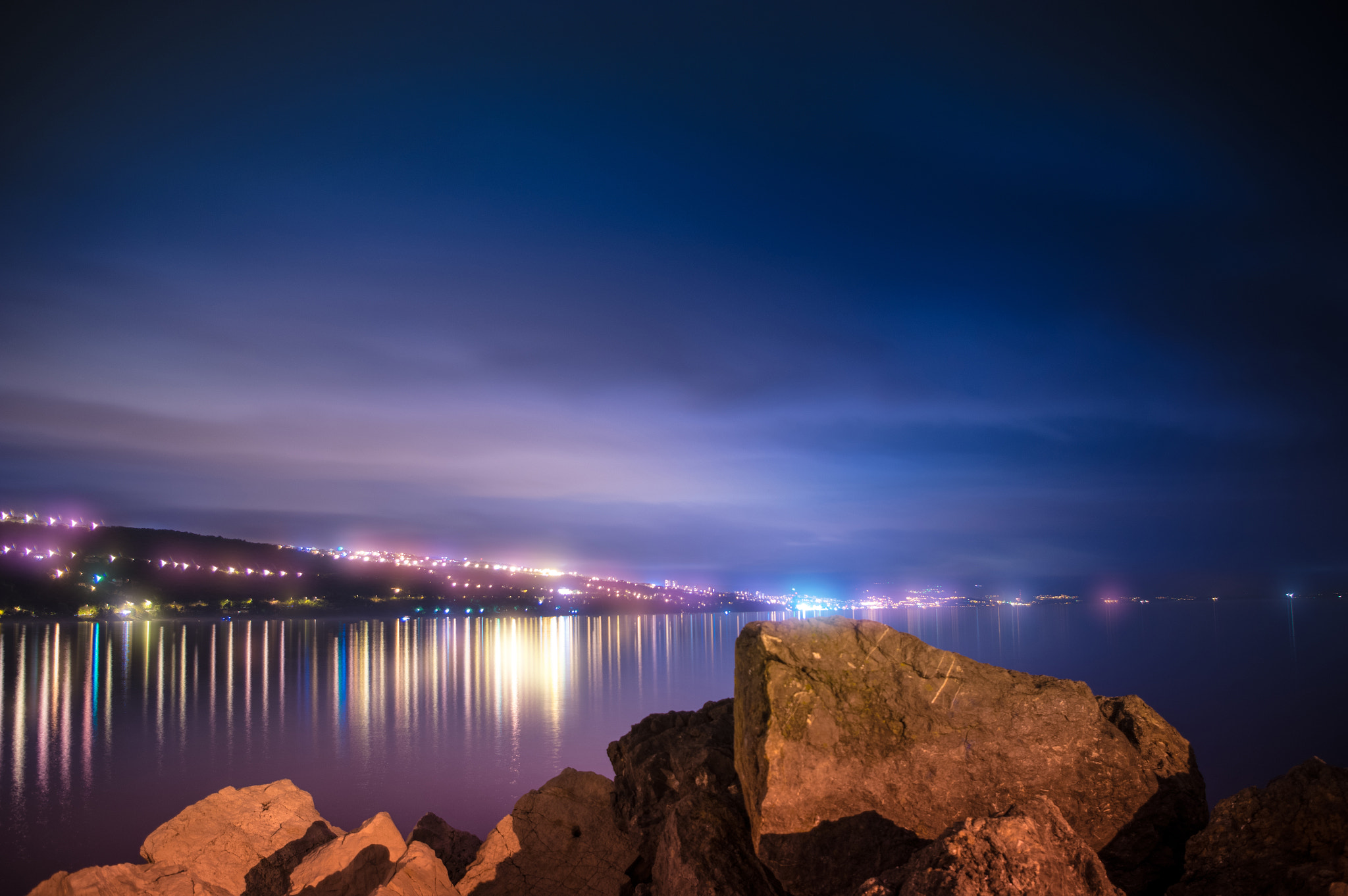 Pentax K-3 sample photo. On the edge of the night photography