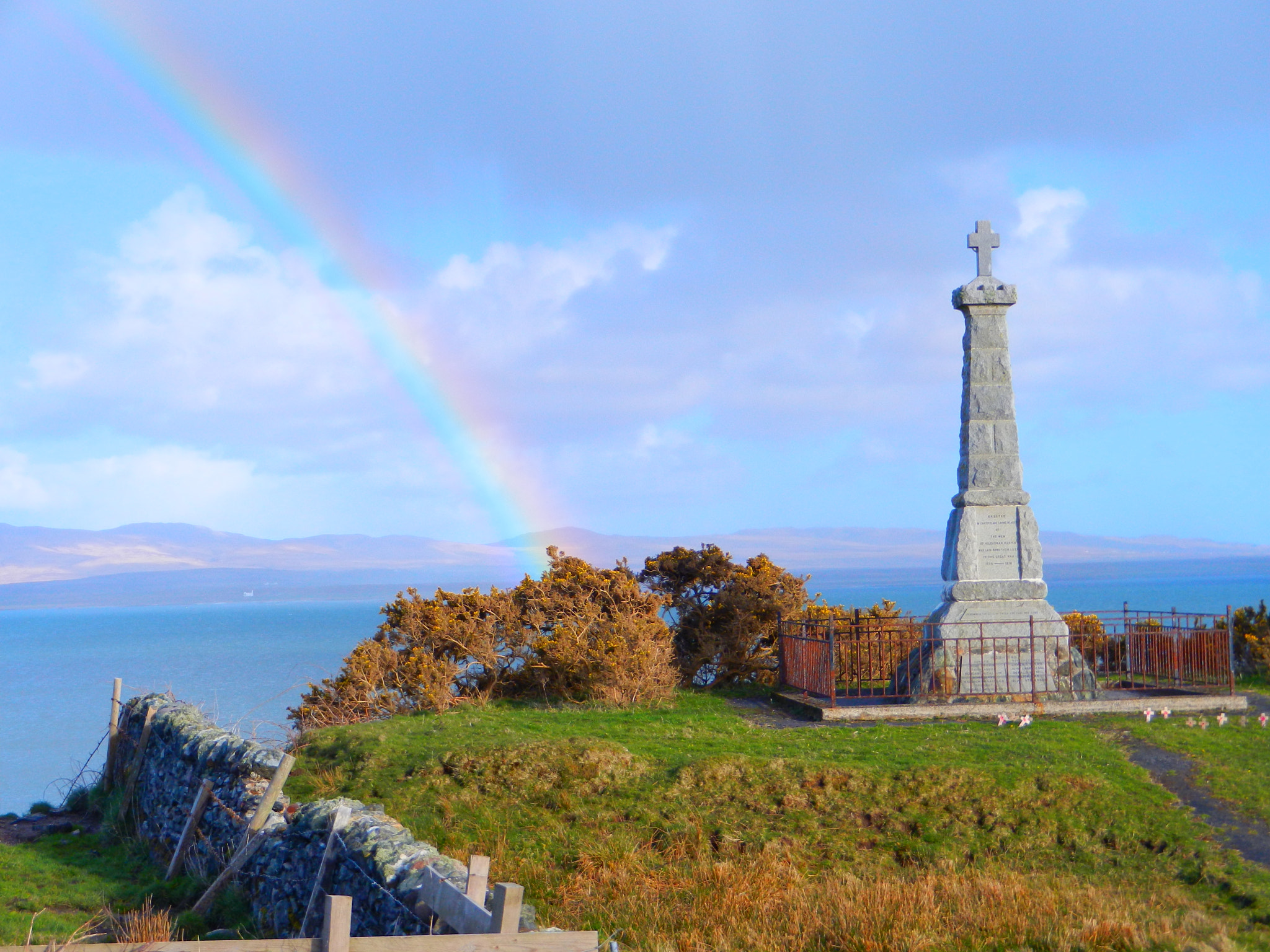 Nikon Coolpix S9100 sample photo. Rainbow in islay photography