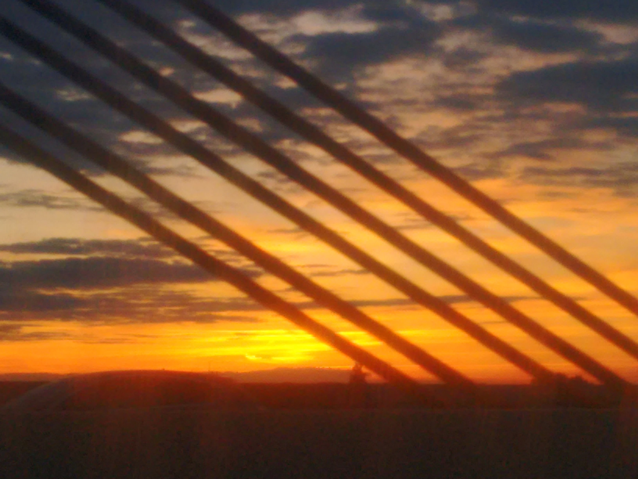 Motorola Moto G with 4G LTE (2nd Gen) sample photo. Sunset over the fleher brucke in düsseldorf photography