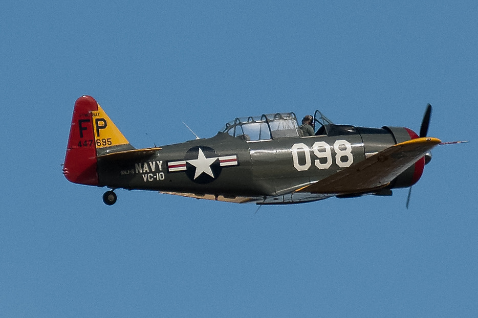 Nikon D50 sample photo. North american at-6 texan photography