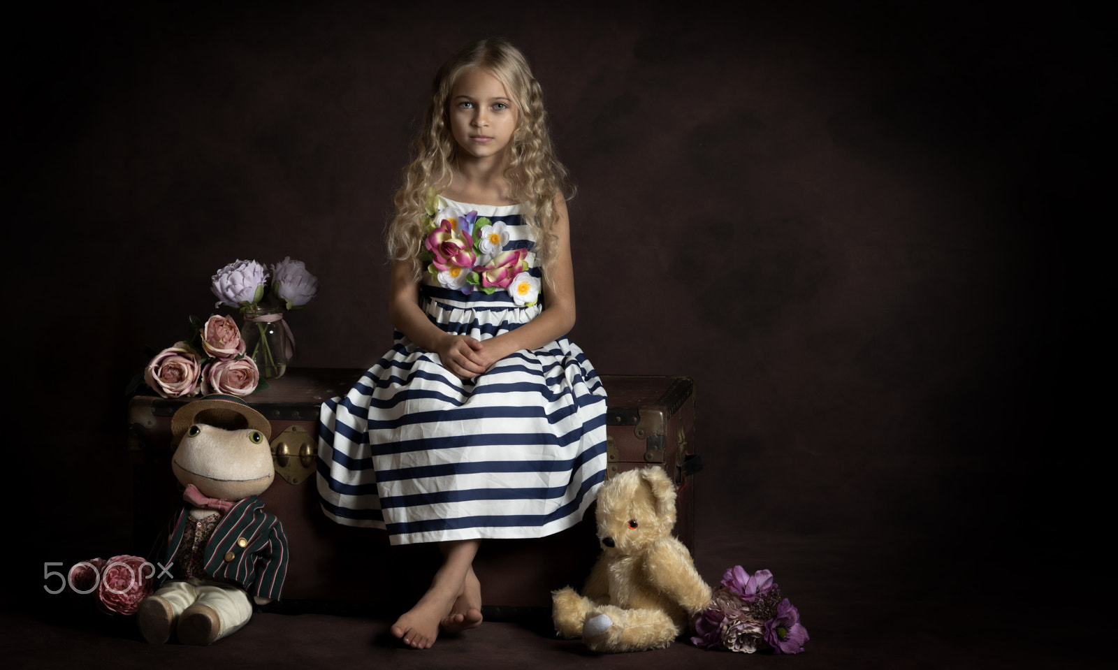Nikon D800 sample photo. Doll with toys....x photography