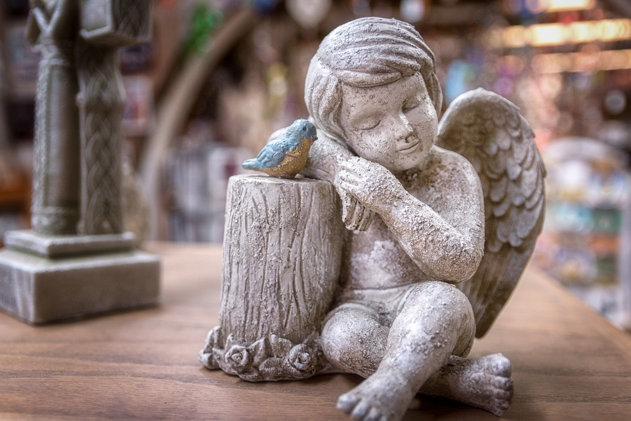 Canon EOS 500D (EOS Rebel T1i / EOS Kiss X3) + Canon EF-S 17-55mm F2.8 IS USM sample photo. Handcrafted angel photography