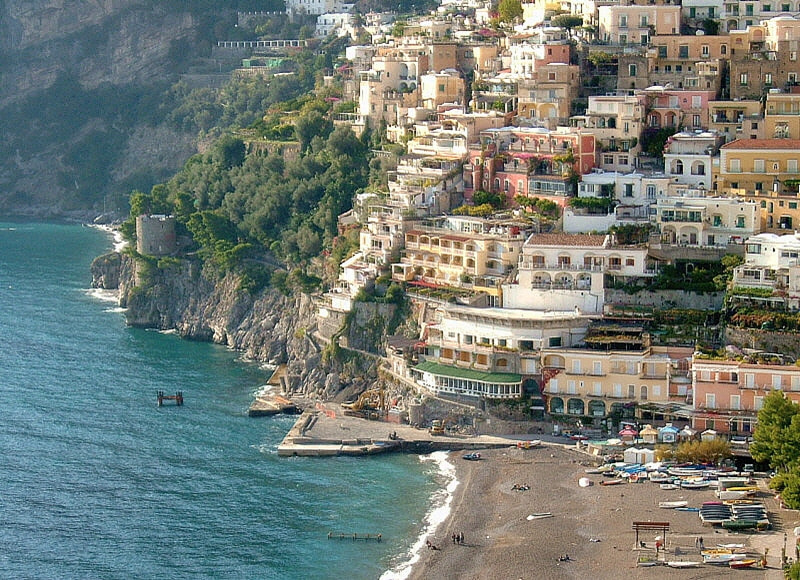 Fujifilm FinePix F610 sample photo. Amalfi coast photography