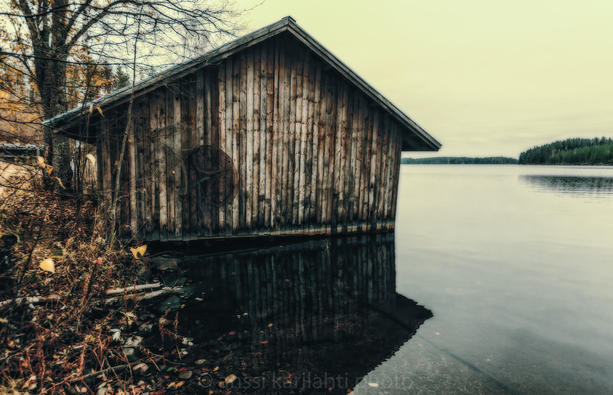 Nikon D300 sample photo. The old boathouse photography