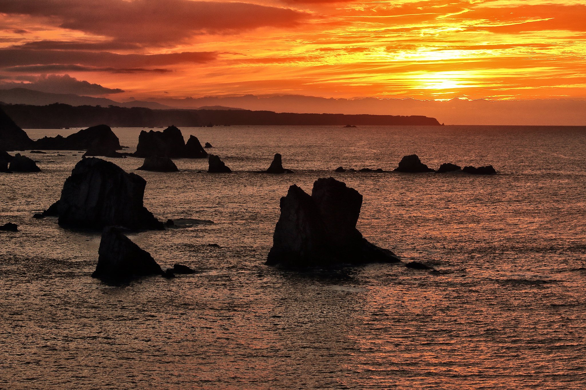 Sigma 70-200mm F2.8 EX DG OS HSM sample photo. Playa del silencio photography