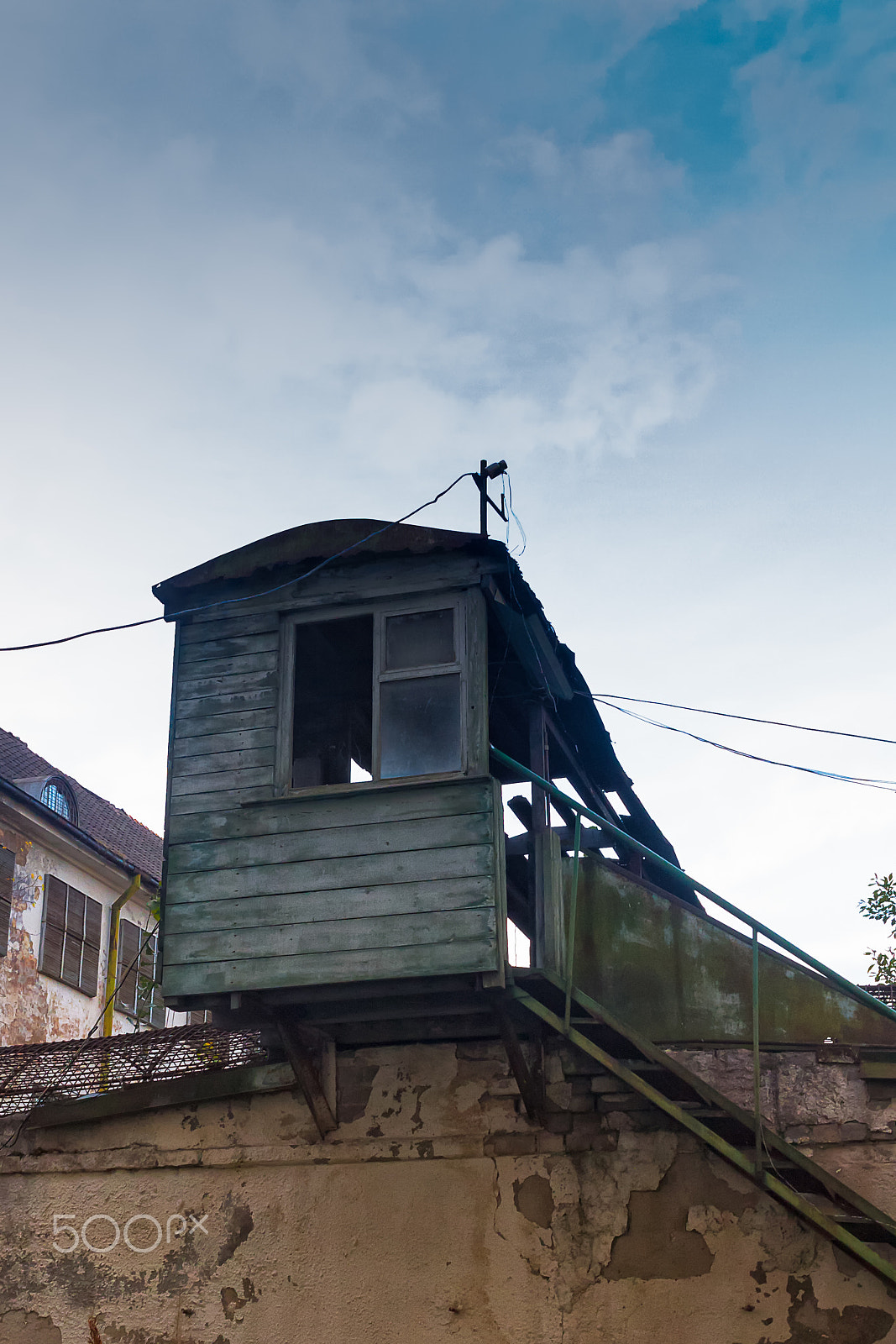 Canon EOS 50D + Canon EF-S 24mm F2.8 STM sample photo. Guard tower at the patarei prison photography