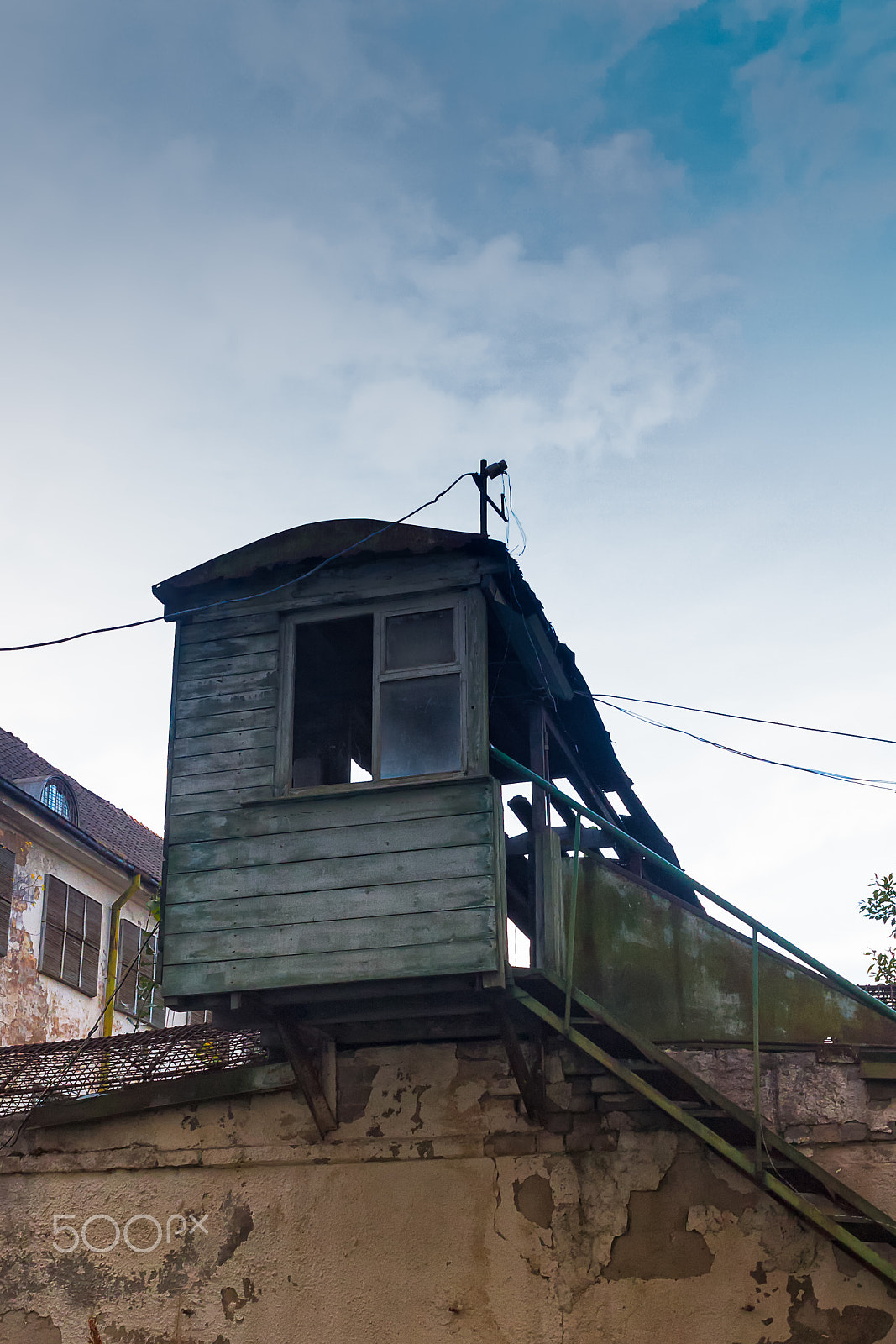 Canon EF-S 24mm F2.8 STM sample photo. Guard tower at the patarei prison photography