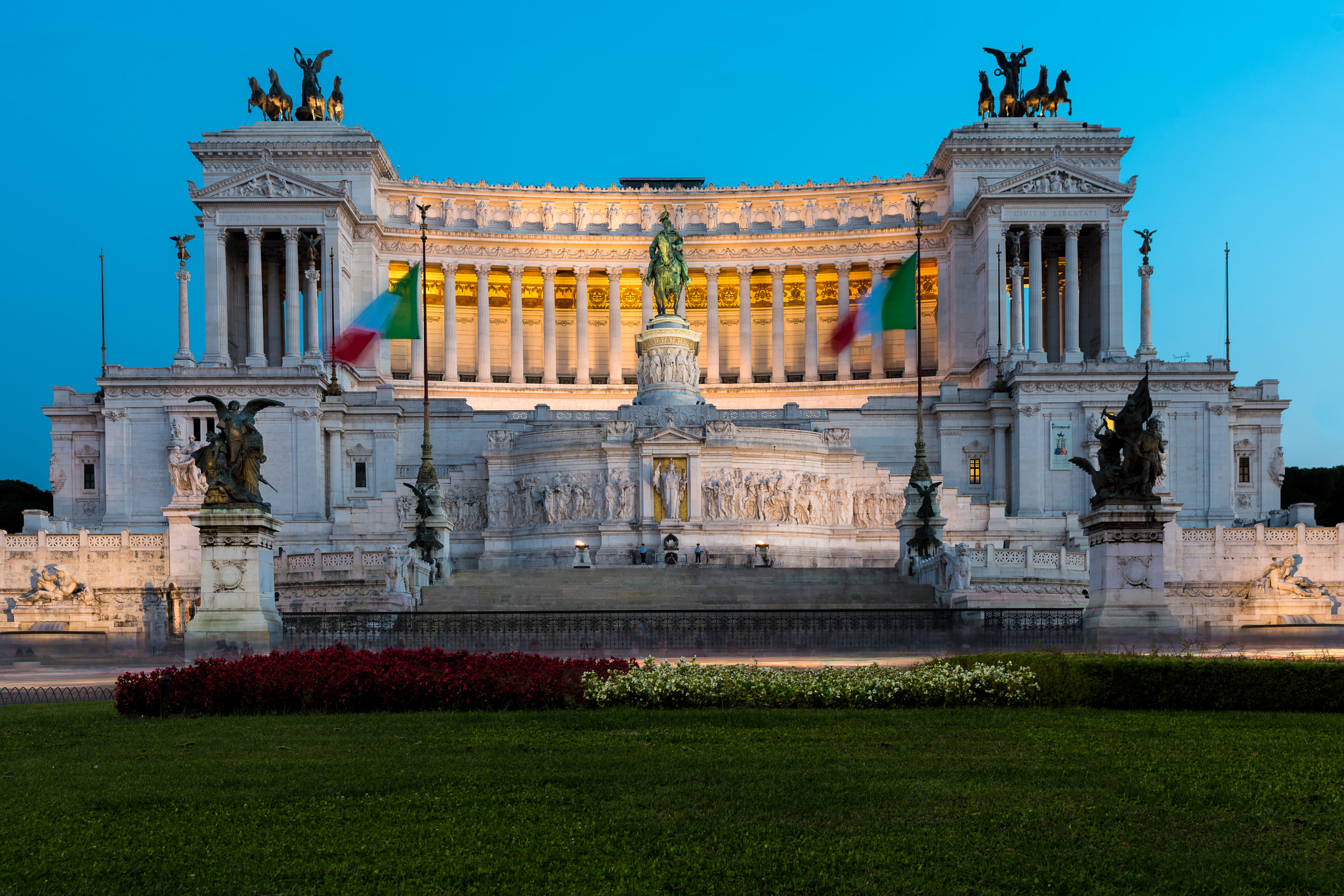 Sony a7R II sample photo. Monument of victor emmanuel ii photography