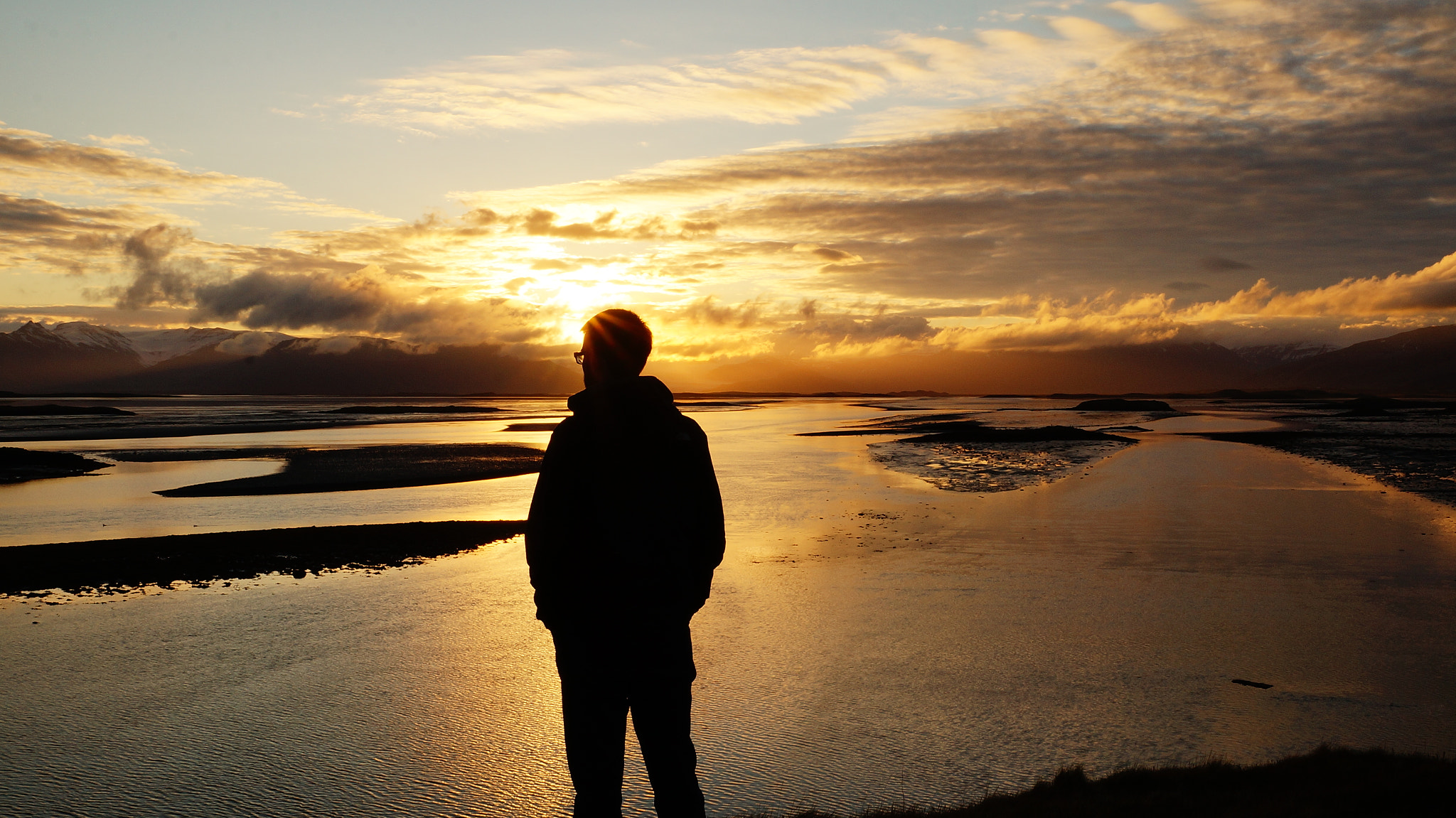 Sony DT 18-135mm F3.5-5.6 SAM sample photo. Iceland sunset photography