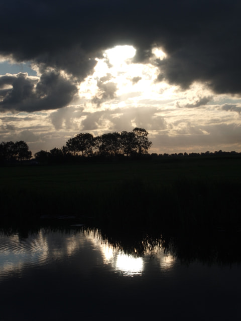 Olympus PEN E-P1 sample photo. Zonsondergang terhernsterdyk photography