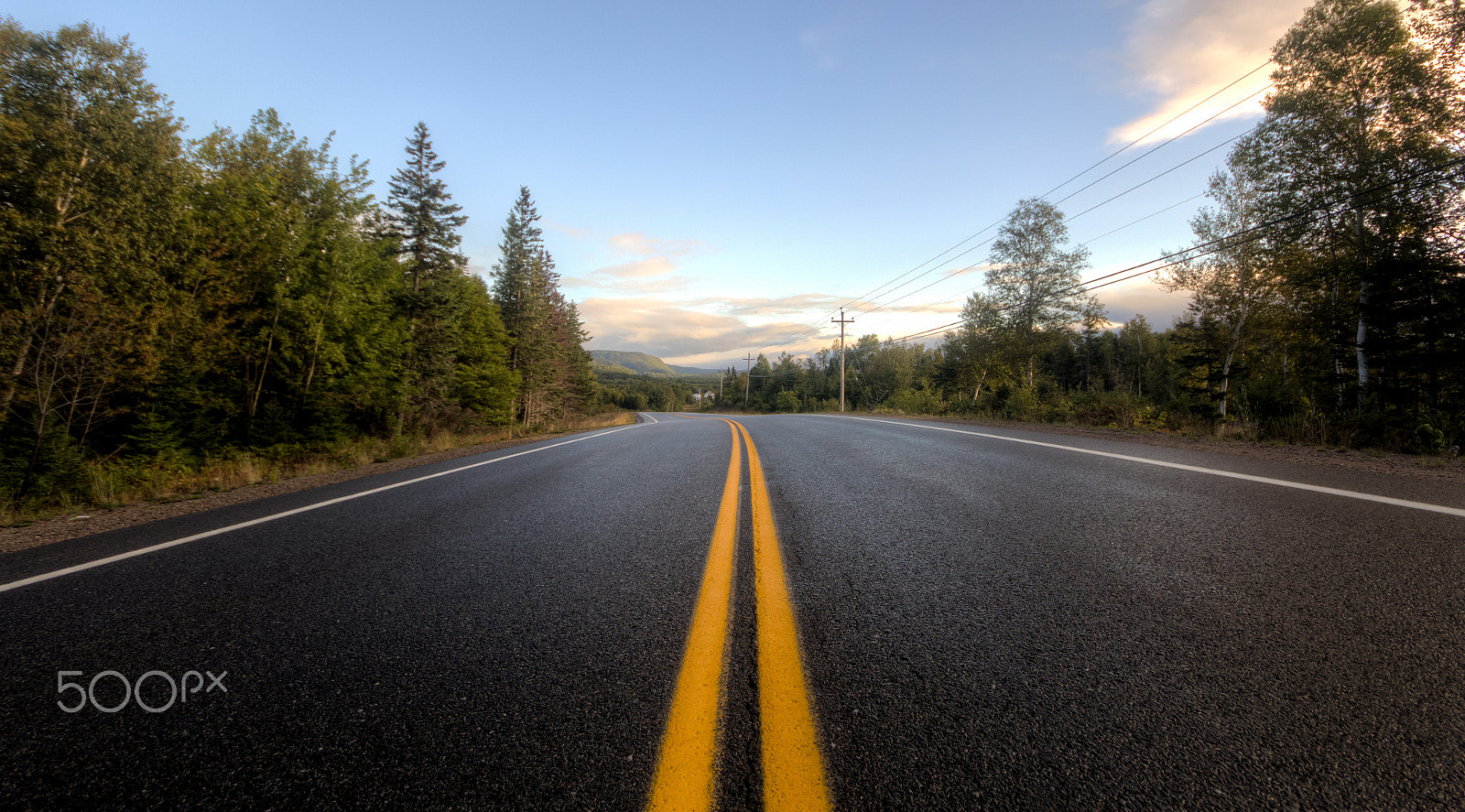 Sigma 10-20mm F4-5.6 EX DC HSM sample photo. The twisting roads of the cabot trail photography