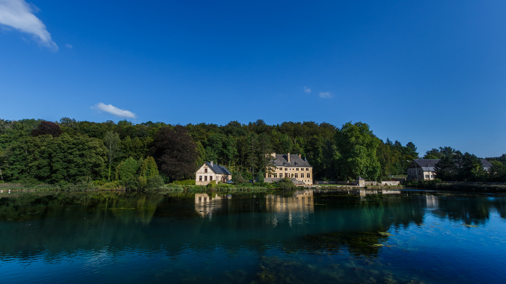 Canon EF-S 10-22mm F3.5-4.5 USM sample photo. Château d'orval - villers devant orval photography
