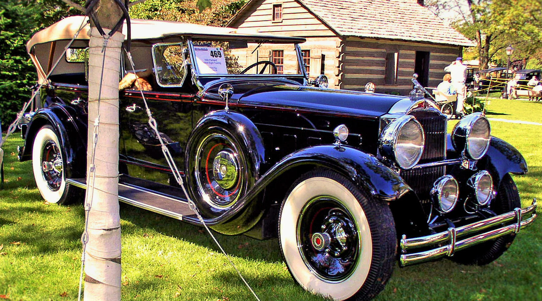 Olympus C4100Z,C4000Z sample photo. Greenfield village car show photography