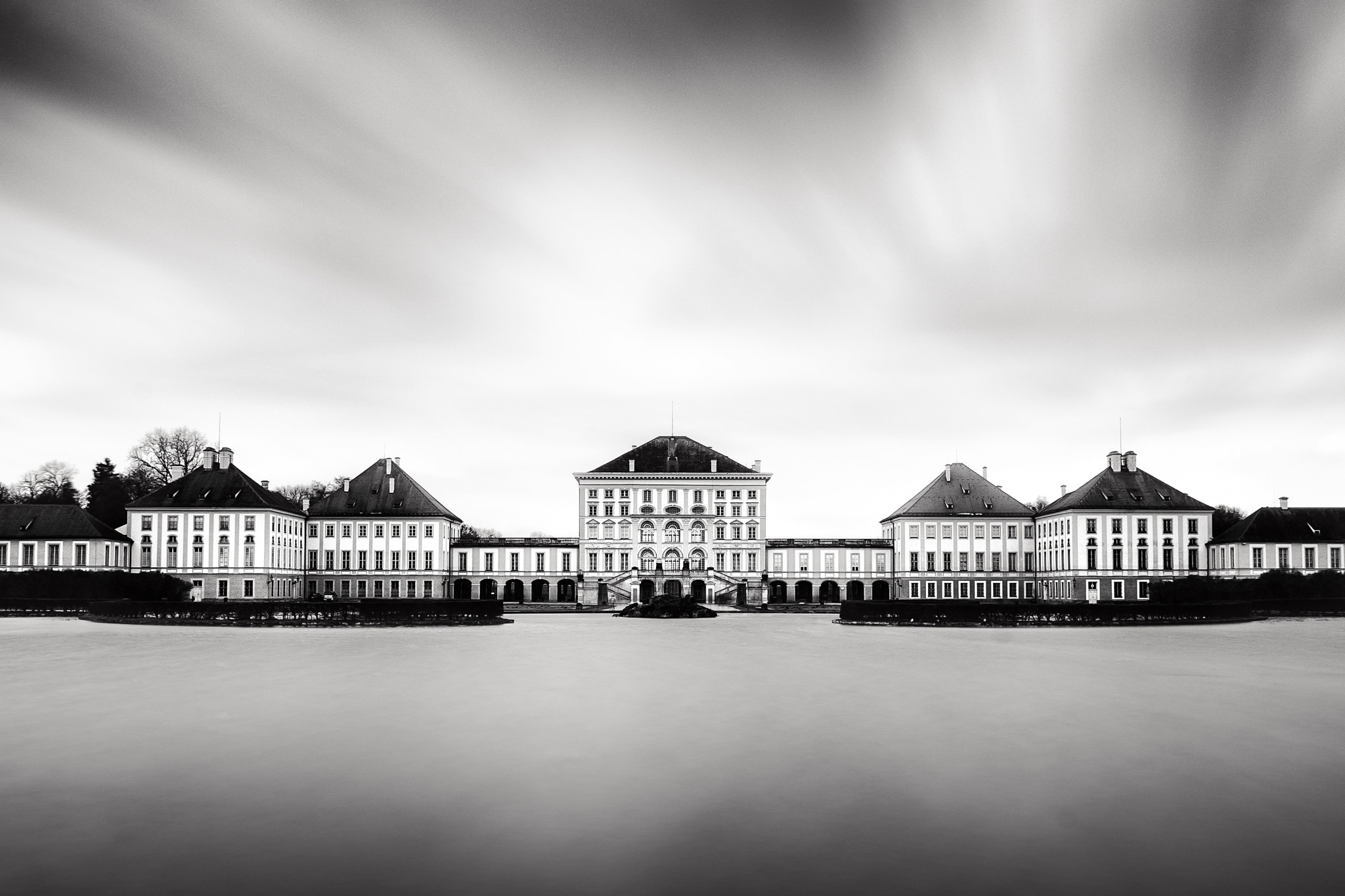 Nikon D200 sample photo. Nymphenburg castle - munich photography