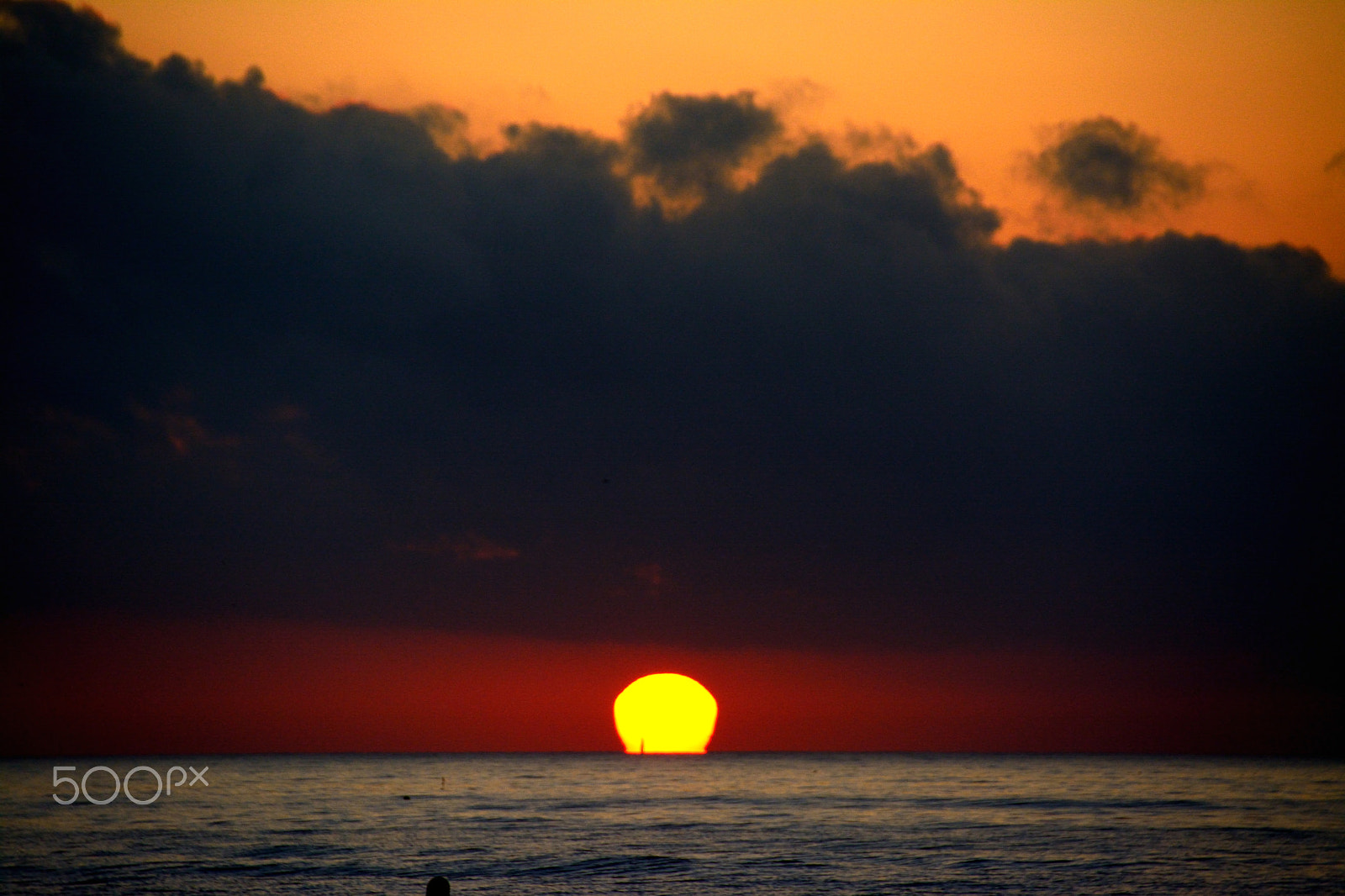 Sigma 18-200mm F3.5-6.3 II DC OS HSM sample photo. Sunrise dark photography